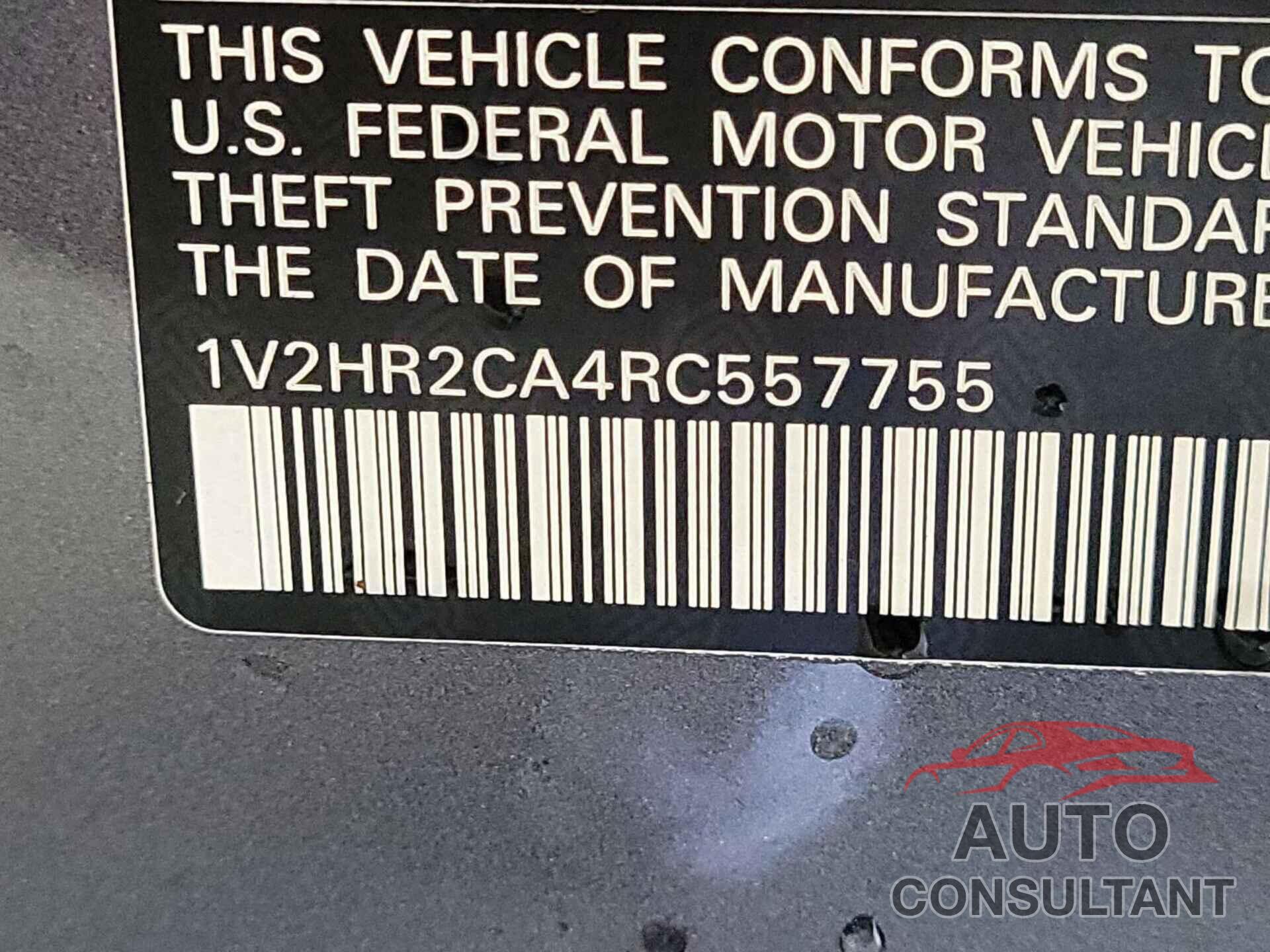 VOLKSWAGEN ATLAS 2024 - 1V2HR2CA4RC557755