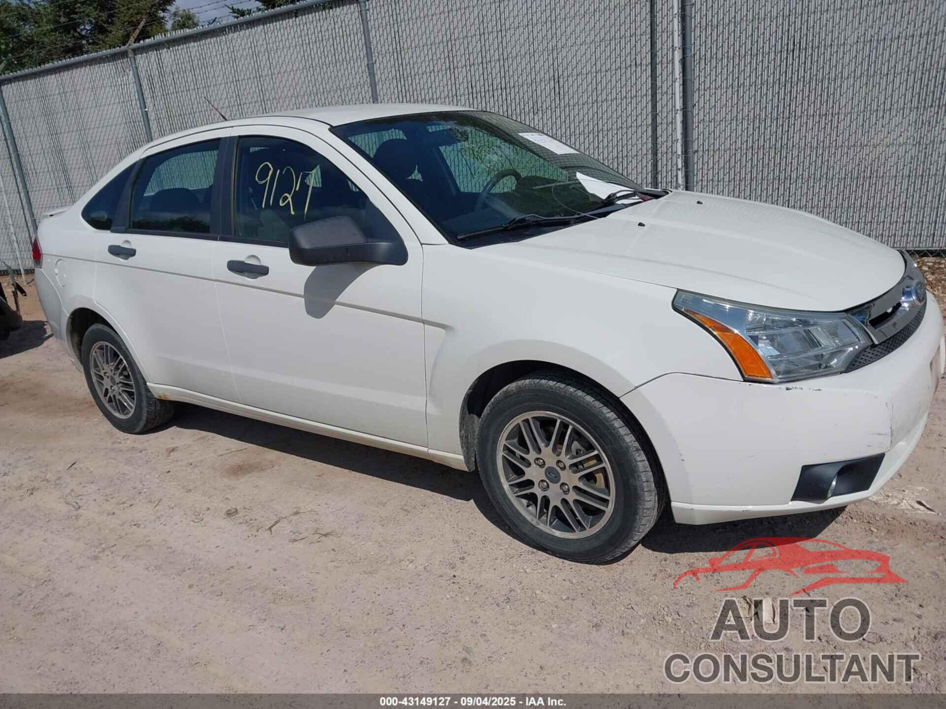 FORD FOCUS 2010 - 1FAHP3FN9AW287975