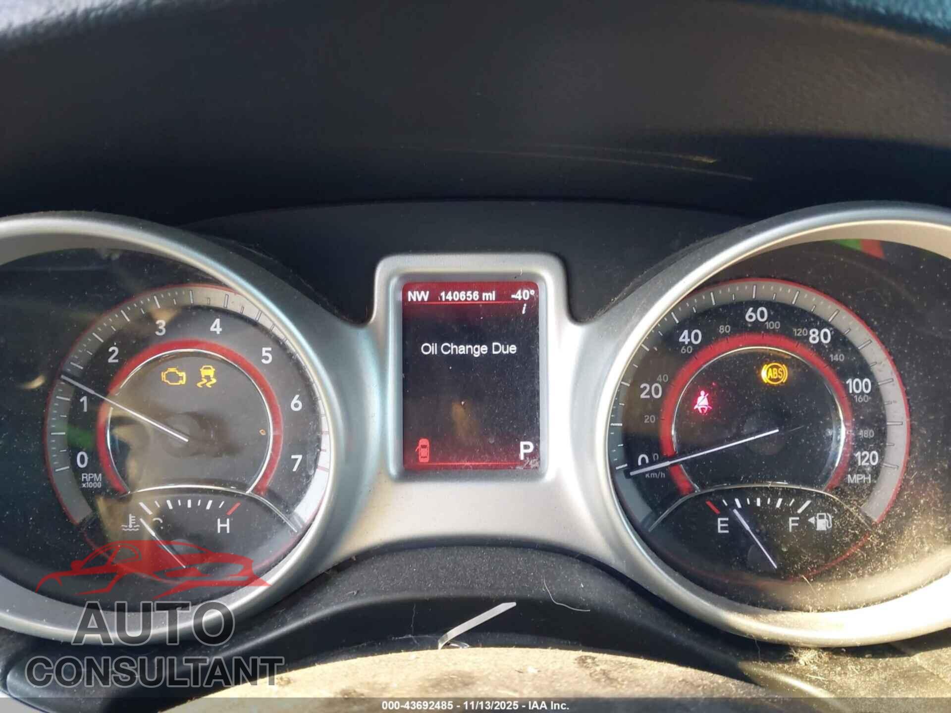 DODGE JOURNEY 2011 - 3D4PG3FG9BT552170
