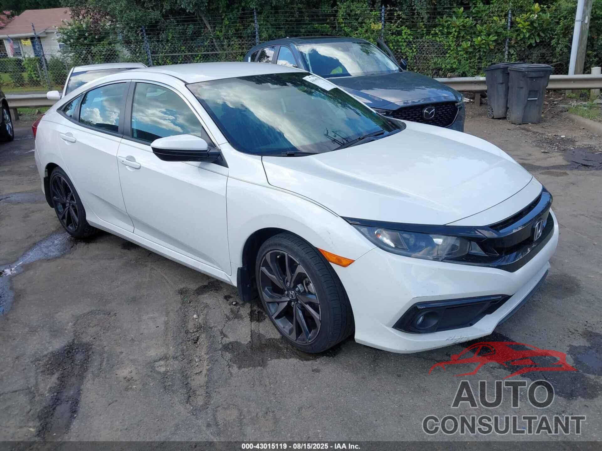 HONDA CIVIC 2021 - 2HGFC2F80MH522544