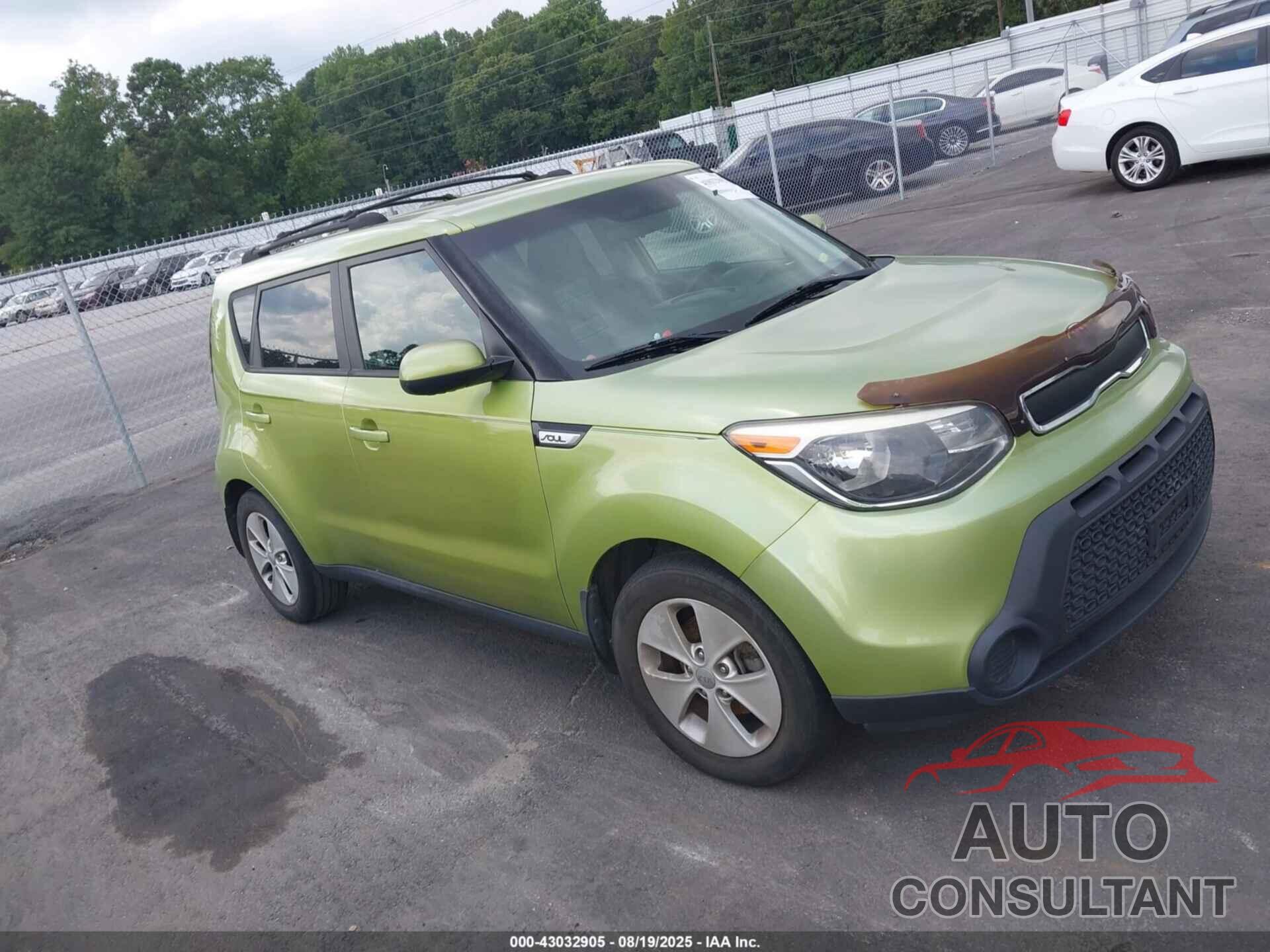 KIA SOUL 2015 - KNDJN2A21F7760200