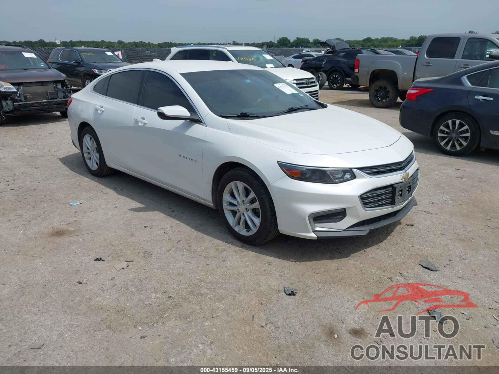CHEVROLET MALIBU 2016 - 1G1ZE5ST8GF300138