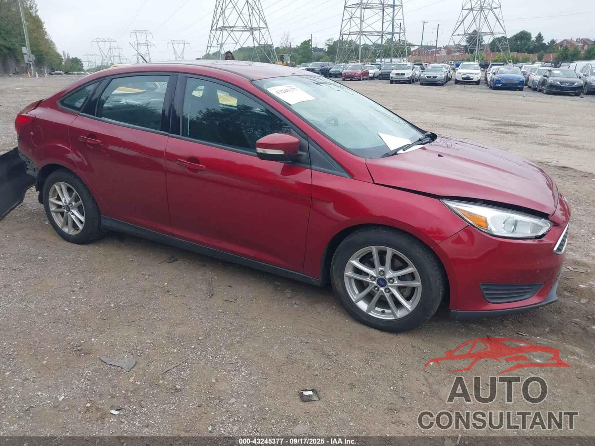FORD FOCUS 2016 - 1FADP3F21GL232287