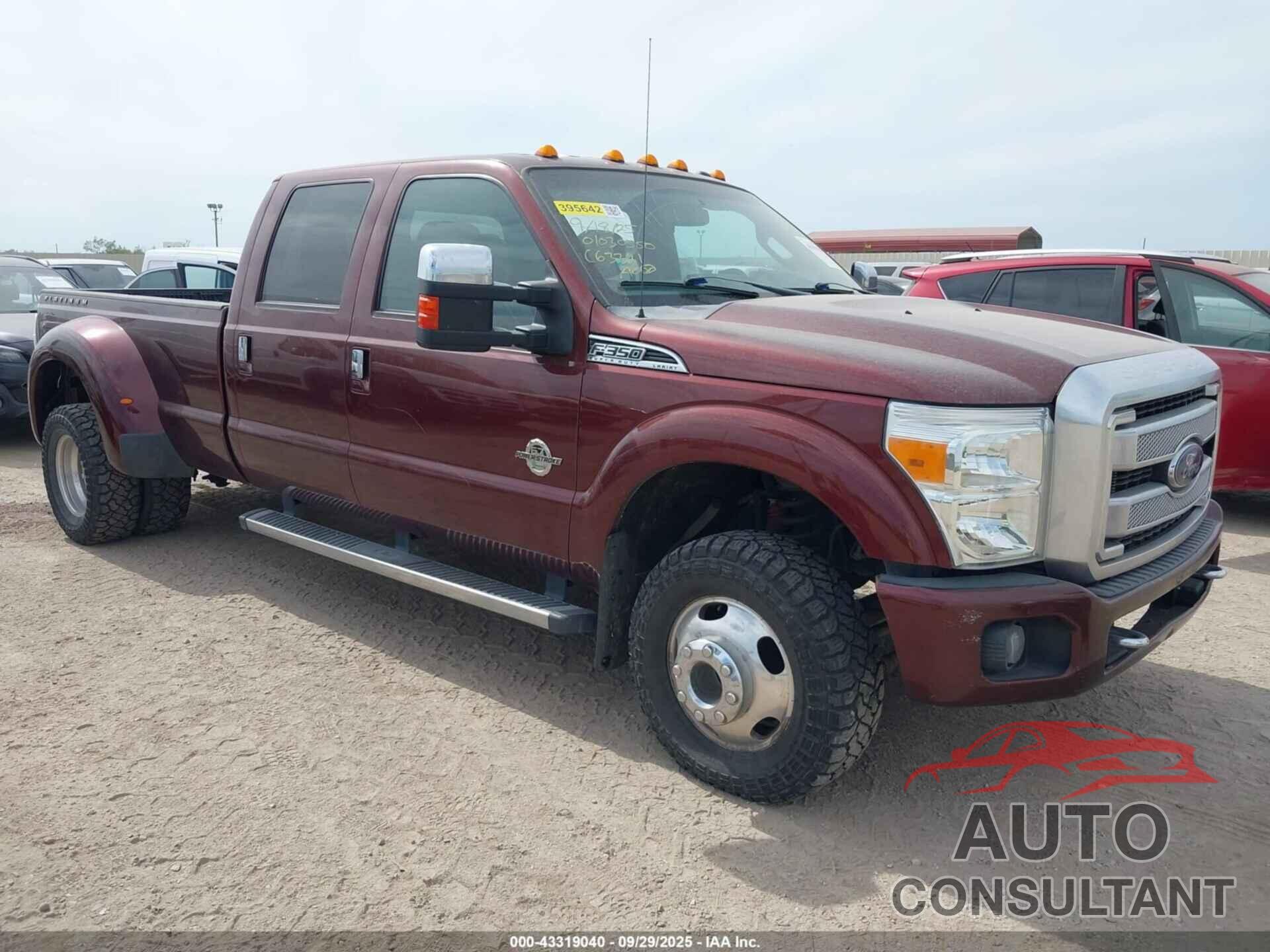 FORD F-350 2015 - 1FT8W3DT2FEC63321
