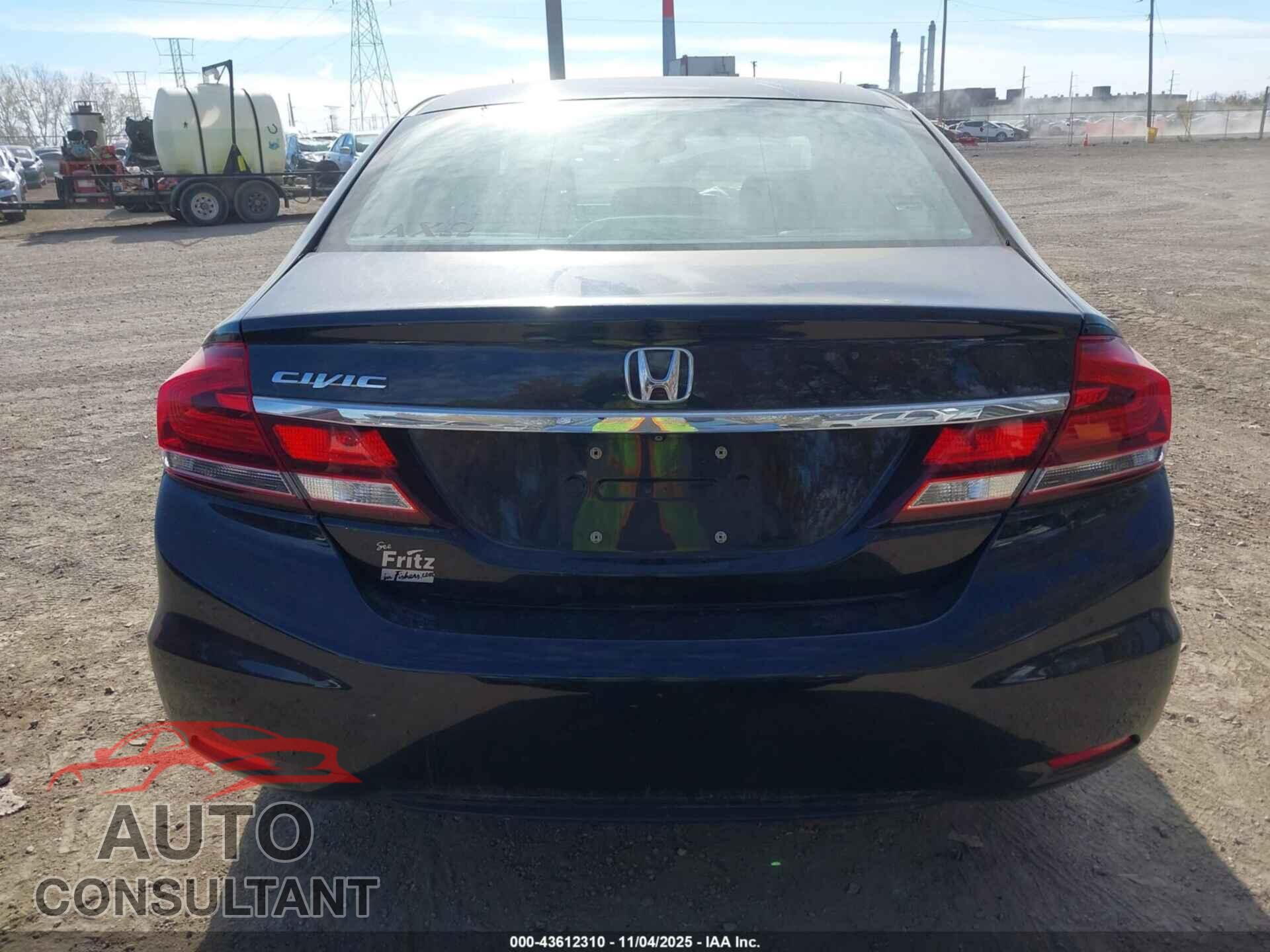 HONDA CIVIC 2013 - 19XFB2F94DE046899