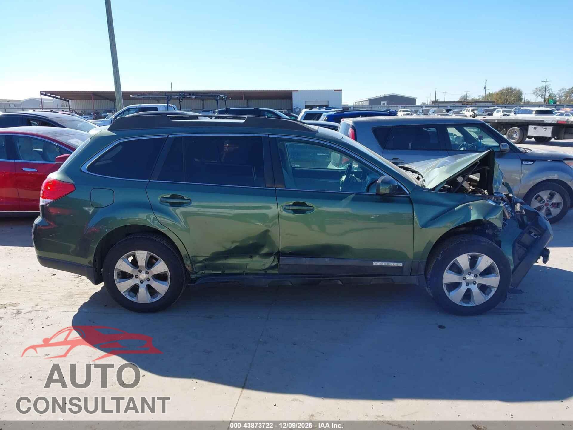 SUBARU OUTBACK 2010 - 4S4BRCEC8A3377576