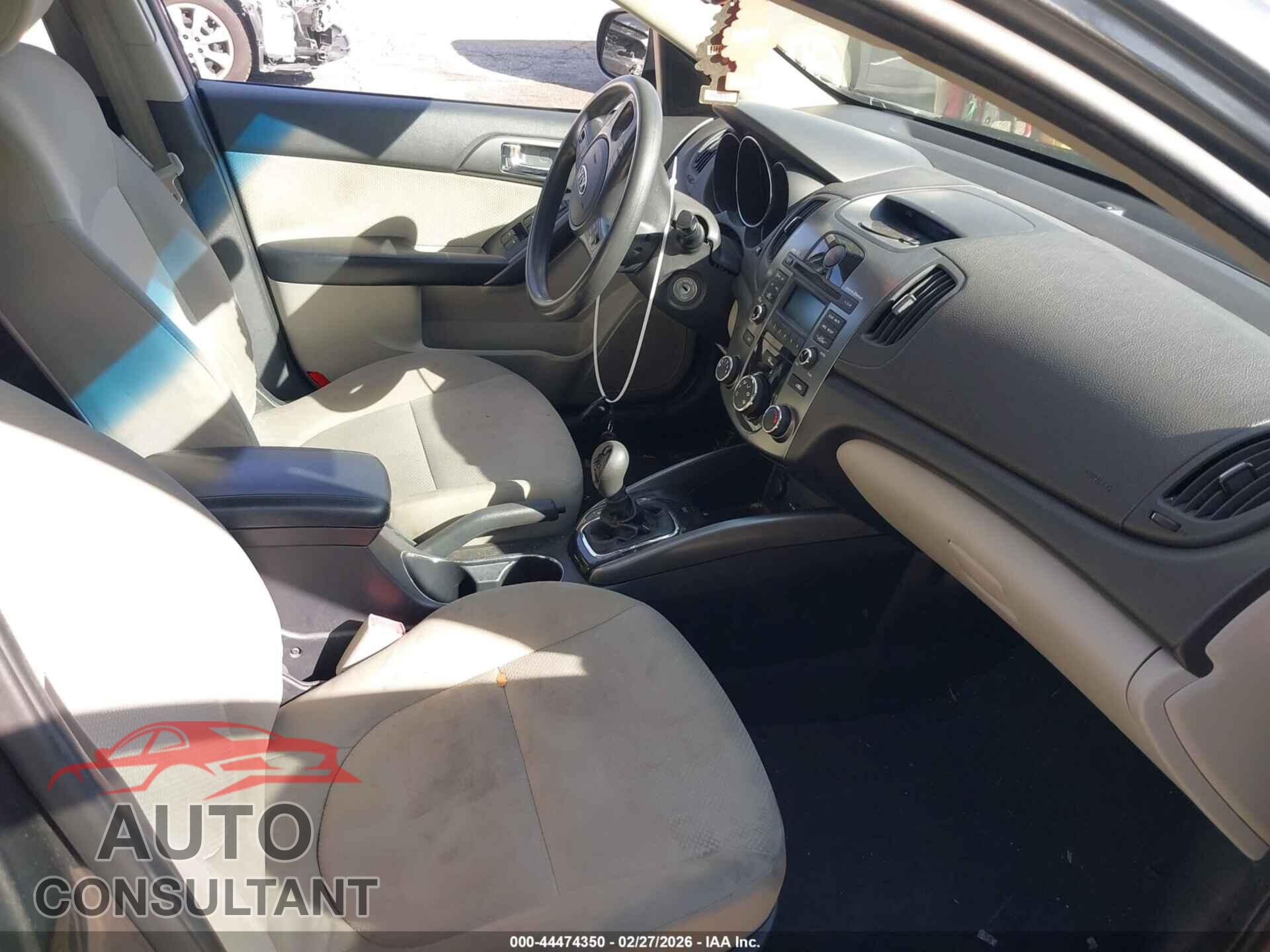 KIA FORTE 2013 - KNAFU4A25D5715092