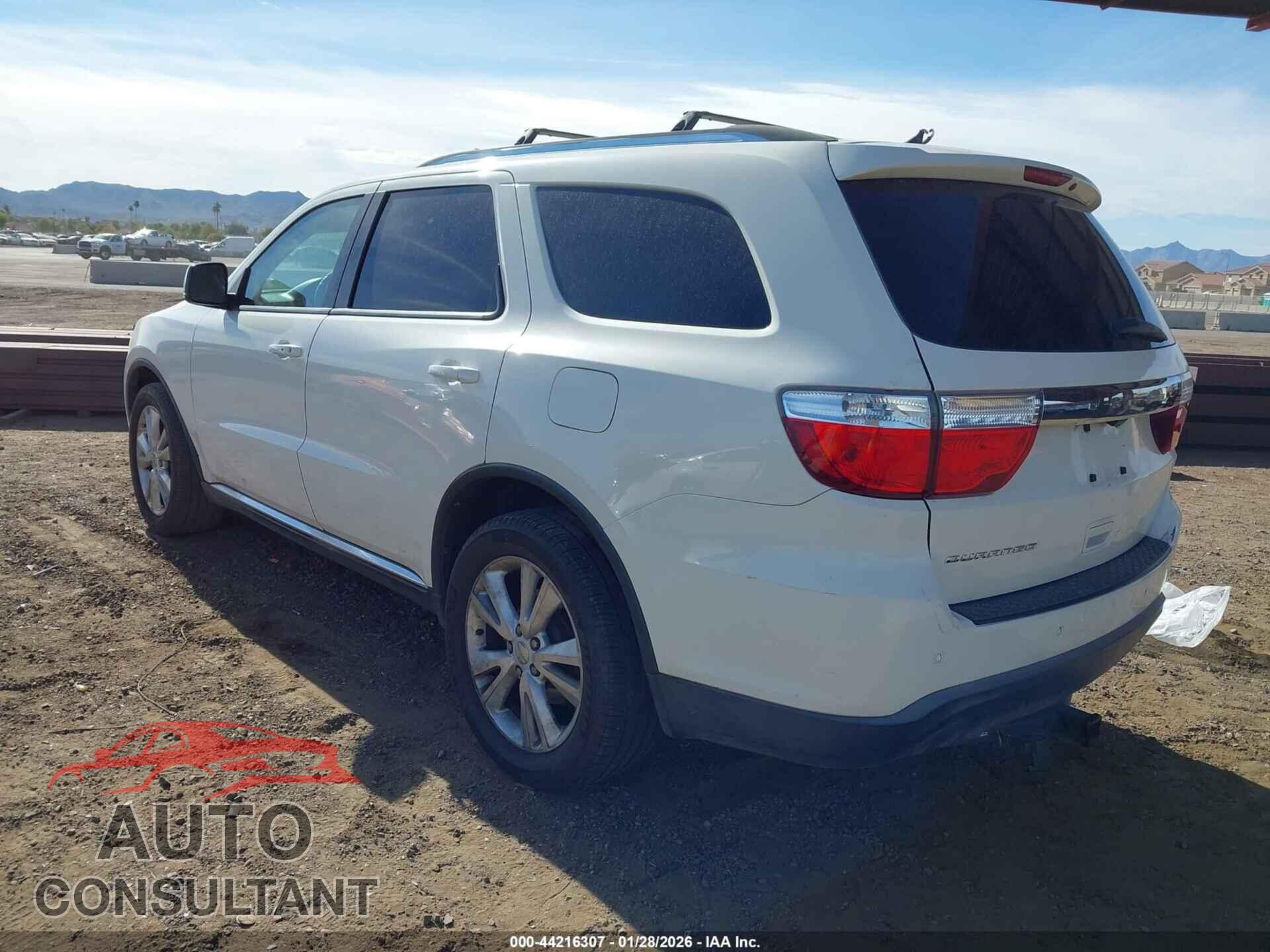 DODGE DURANGO 2012 - 1C4RDHDG1CC317113