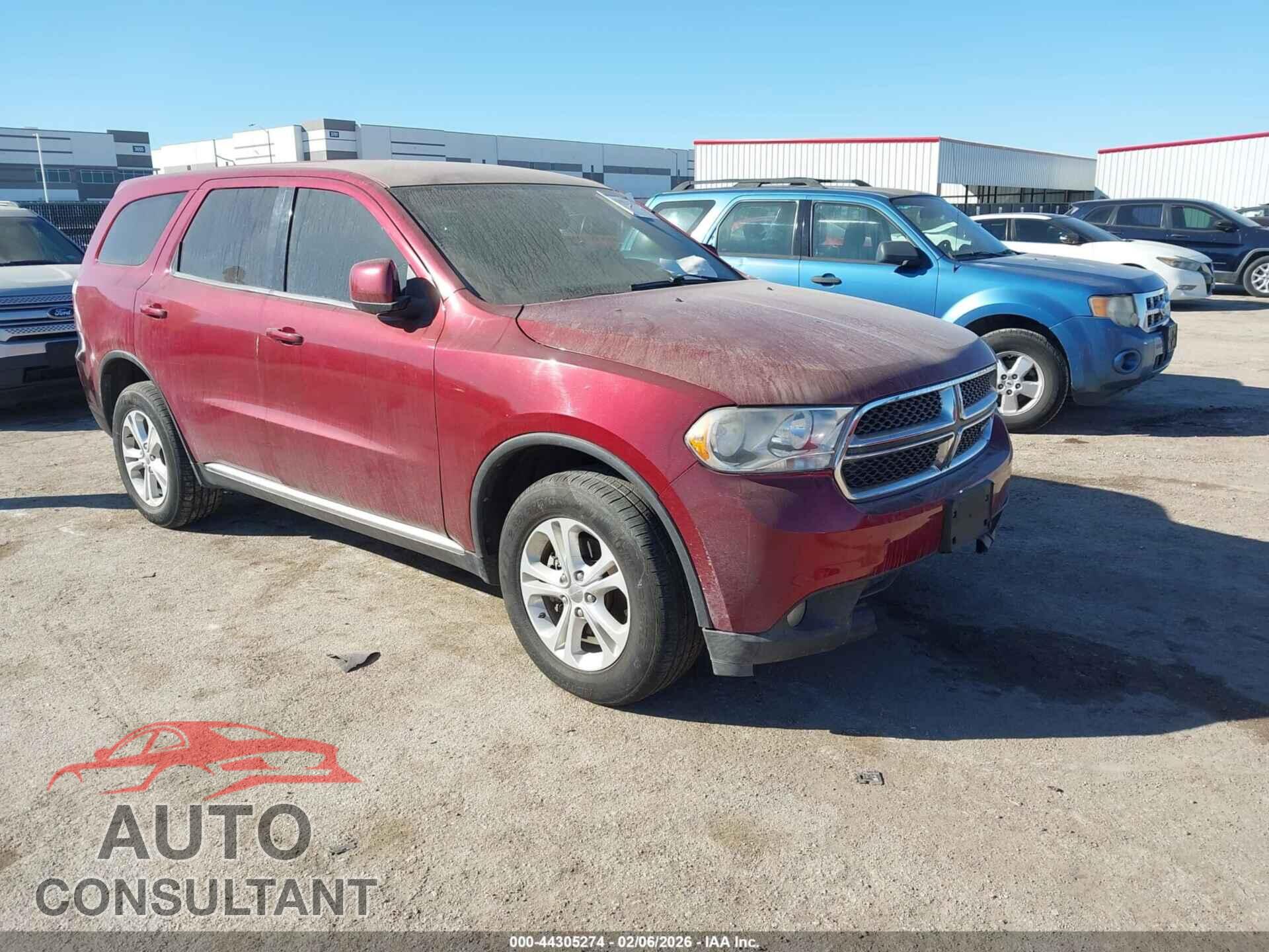 DODGE DURANGO 2013 - 1C4RDHAG1DC689346