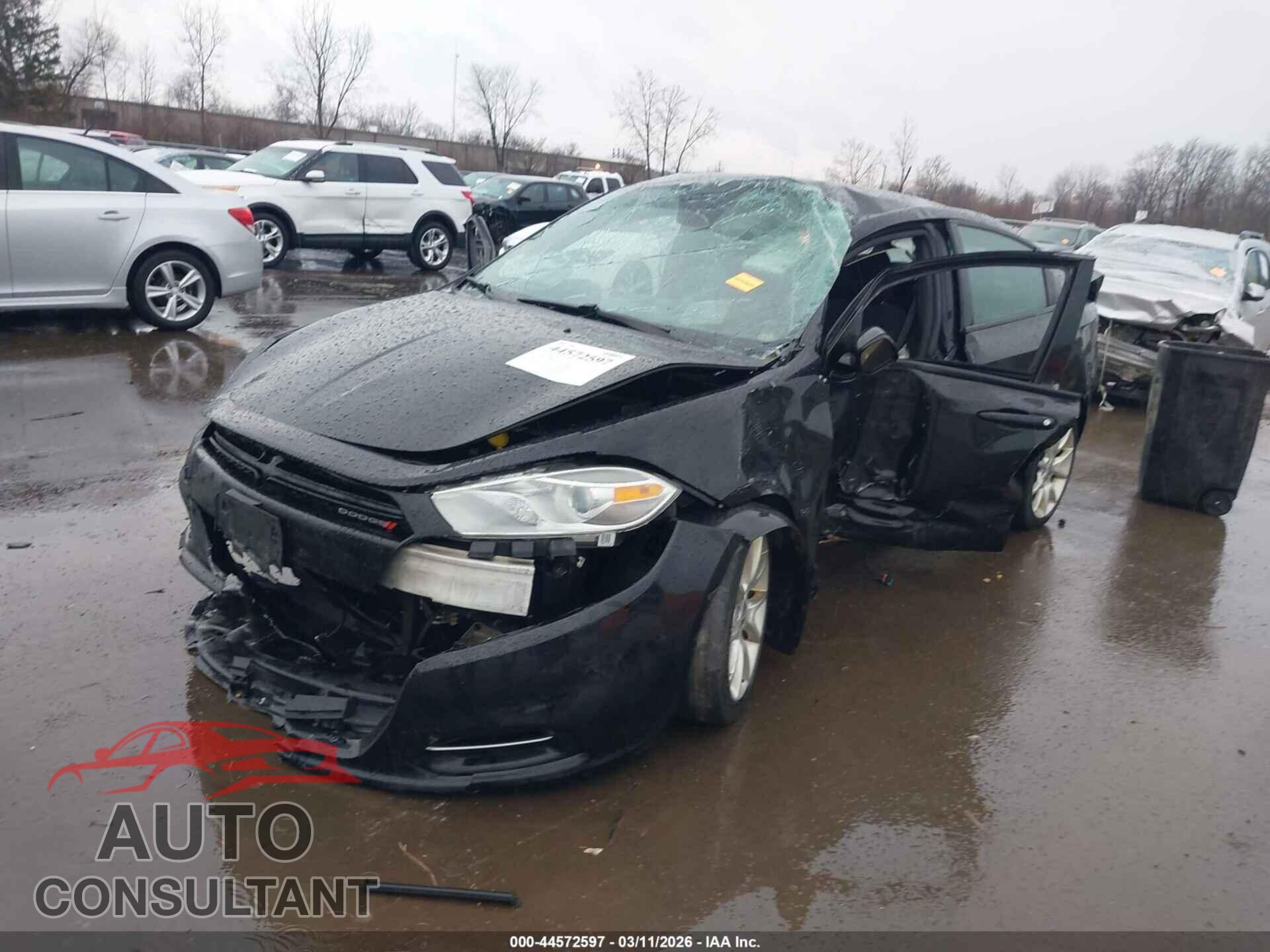 DODGE DART 2013 - 1C3CDFBA0DD268317