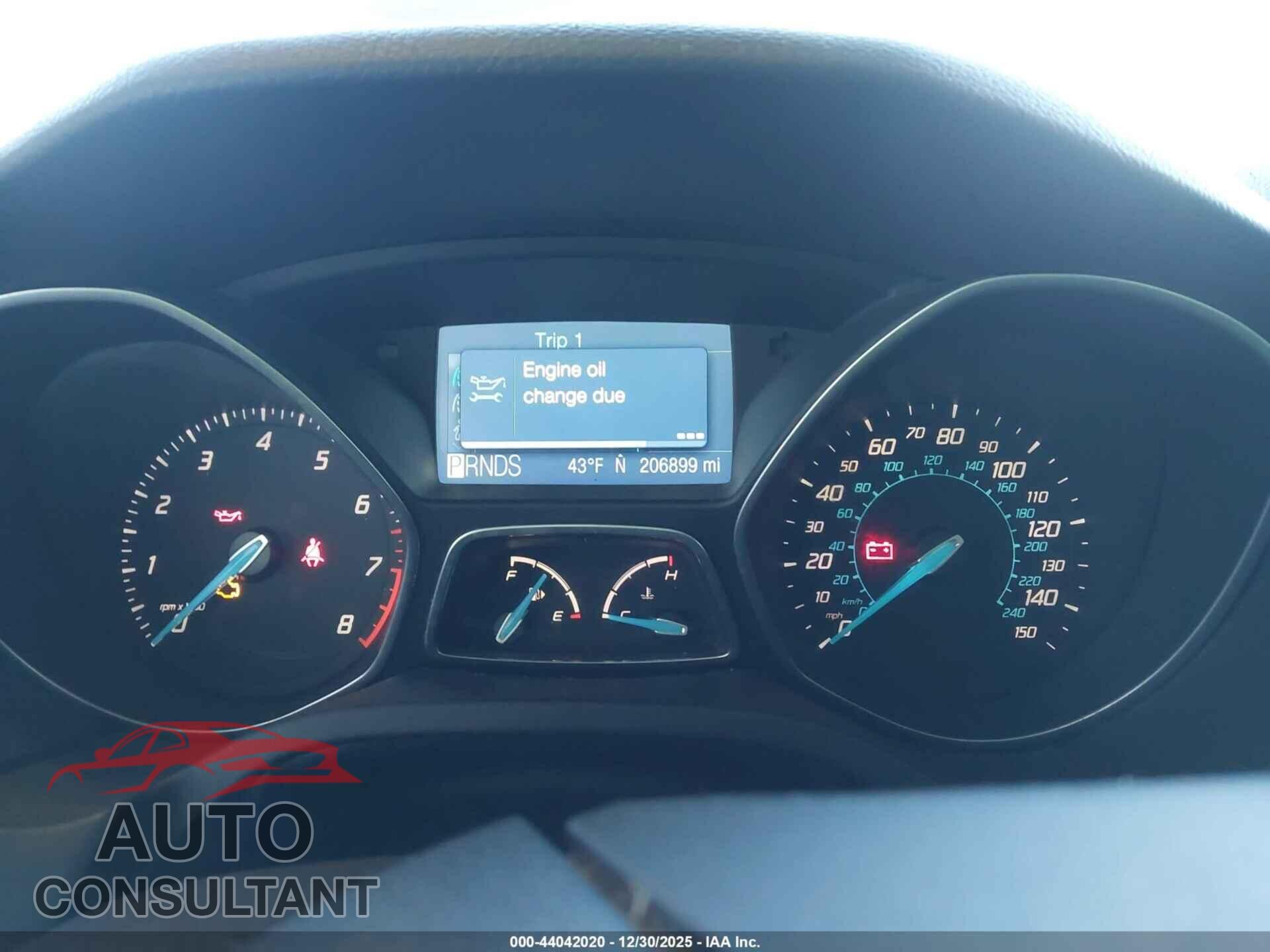 FORD FOCUS 2012 - 1FAHP3H27CL393252