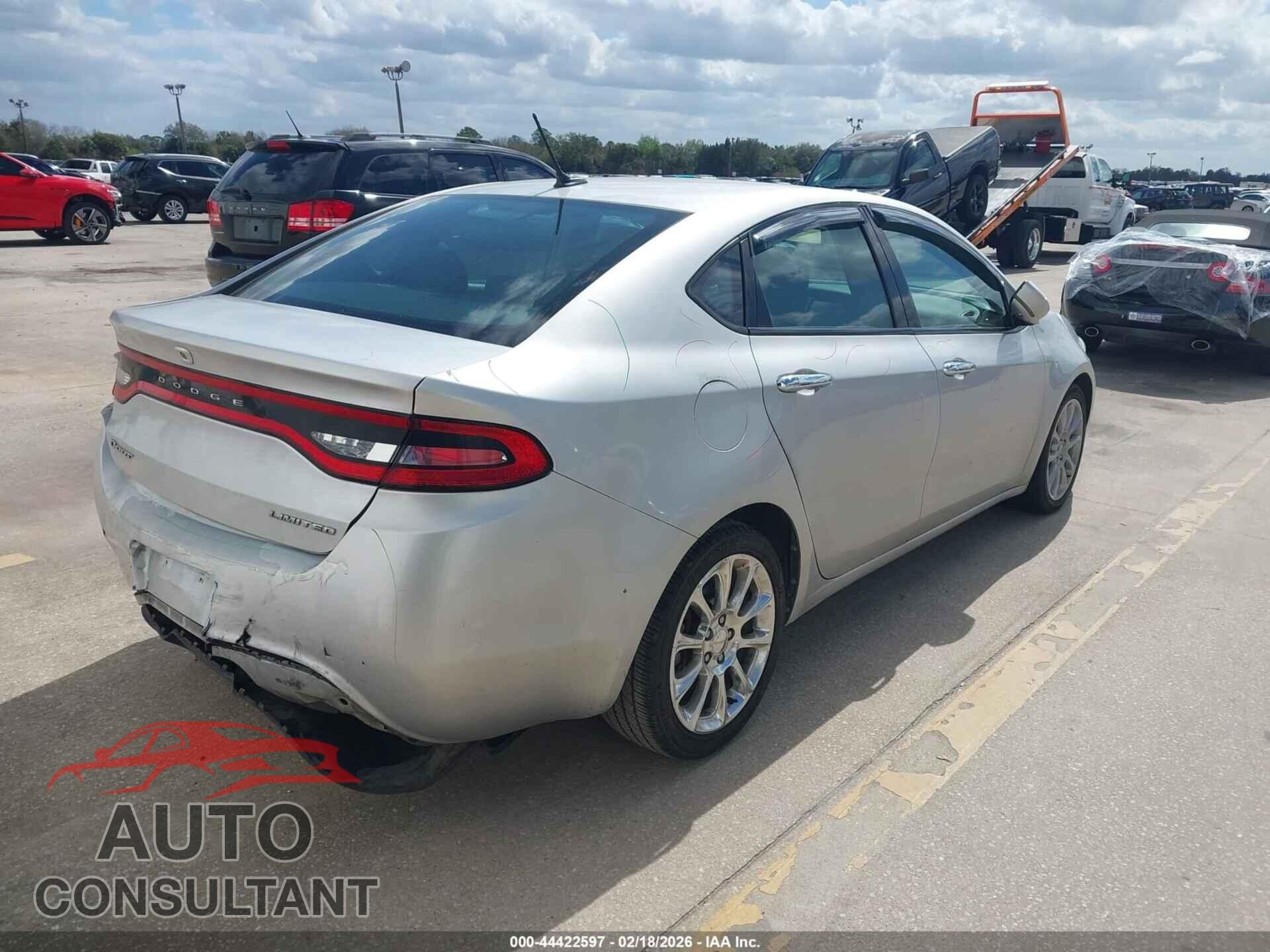 DODGE DART 2013 - 1C3CDFCA7DD268054