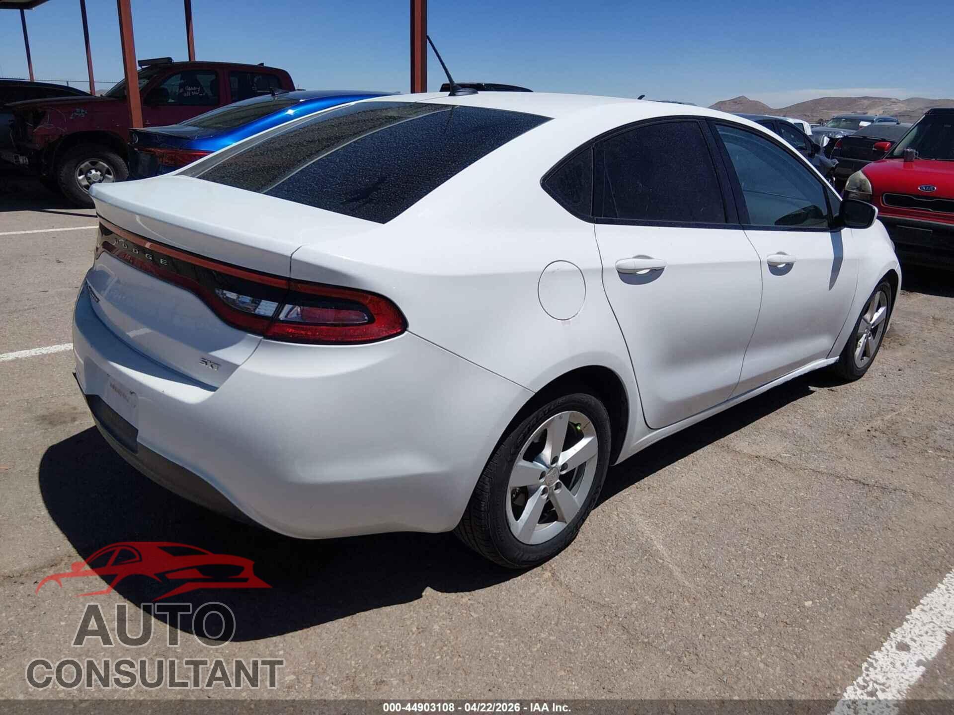 DODGE DART 2016 - 1C3CDFBB5GD689916
