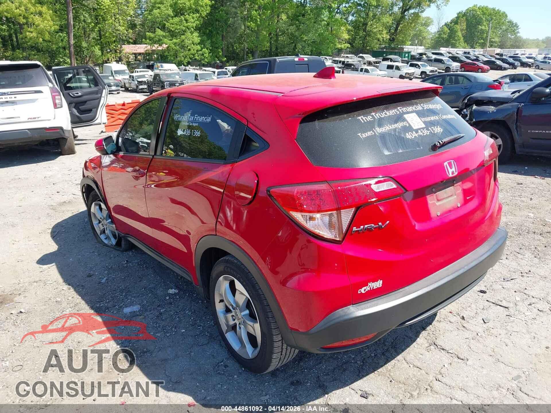 HONDA HR-V 2017 - 3CZRU5H58HM724613
