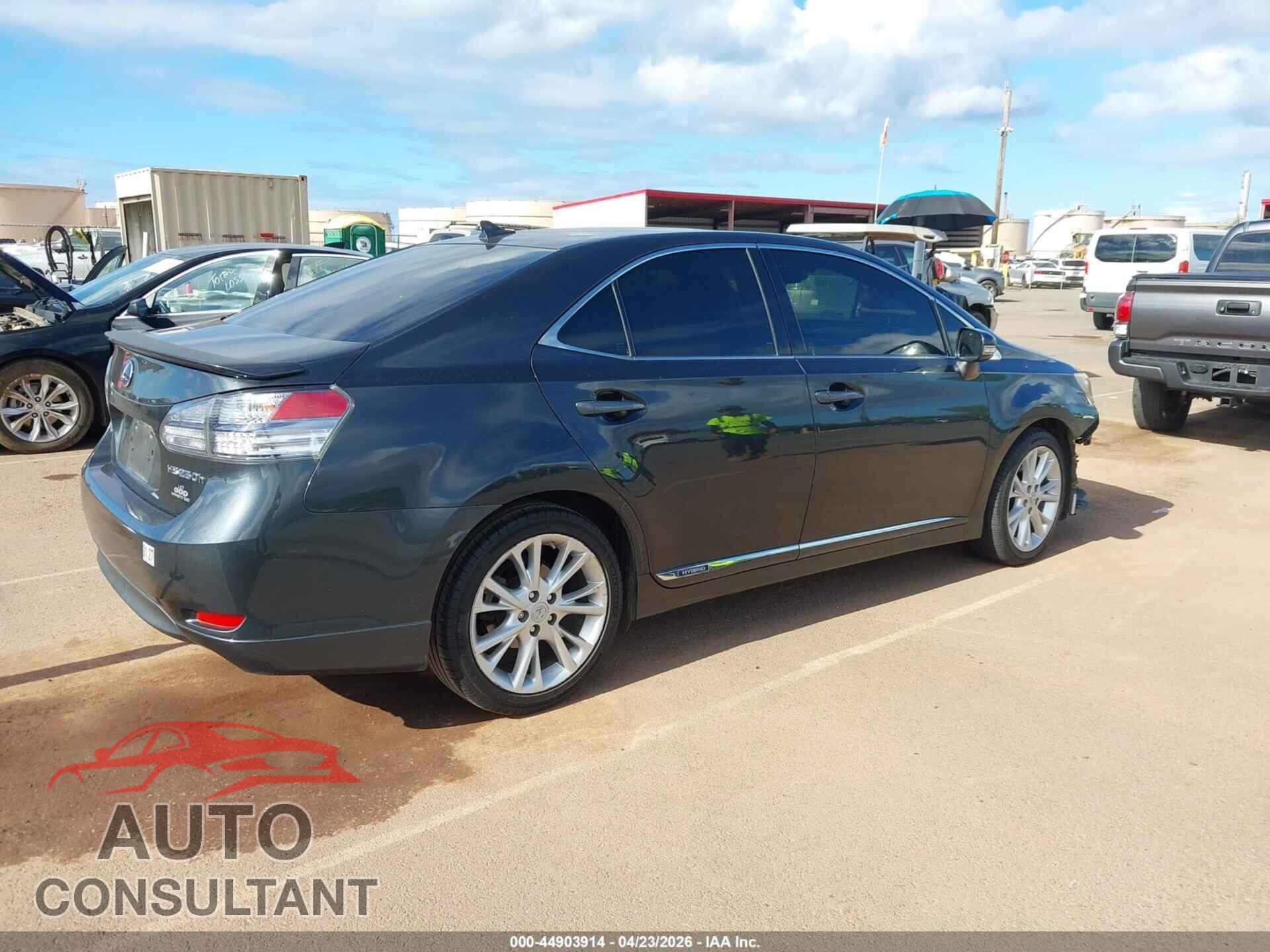LEXUS HS 250H 2010 - JTHBB1BA3A2018463