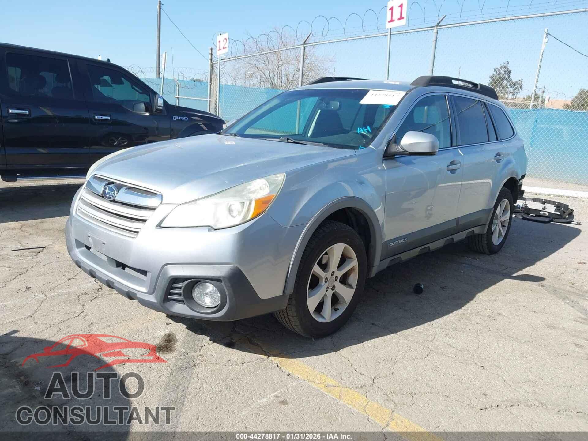 SUBARU OUTBACK 2013 - 4S4BRBCC9D3292425