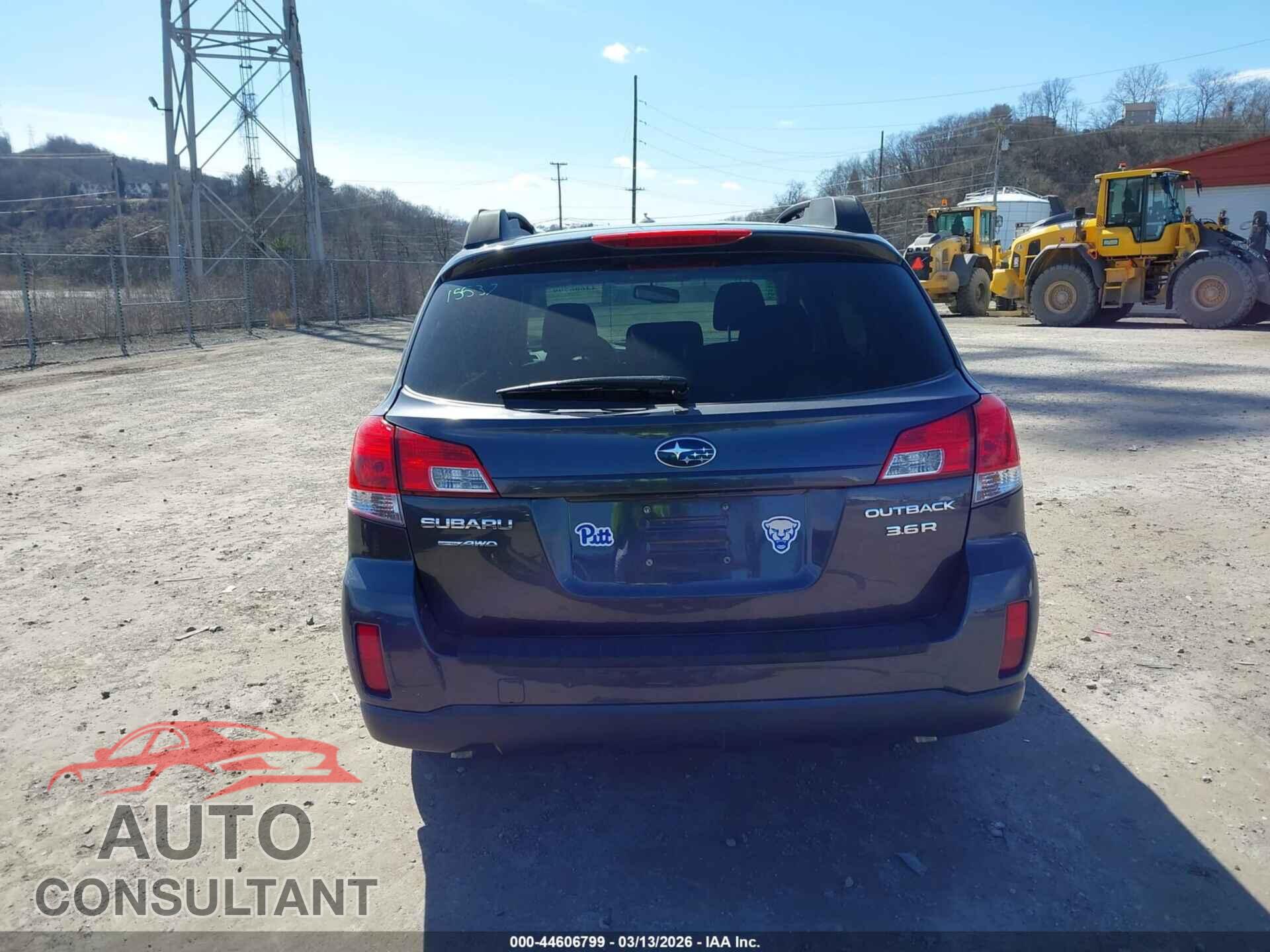 SUBARU OUTBACK 2010 - 4S4BRDFC8A2311684