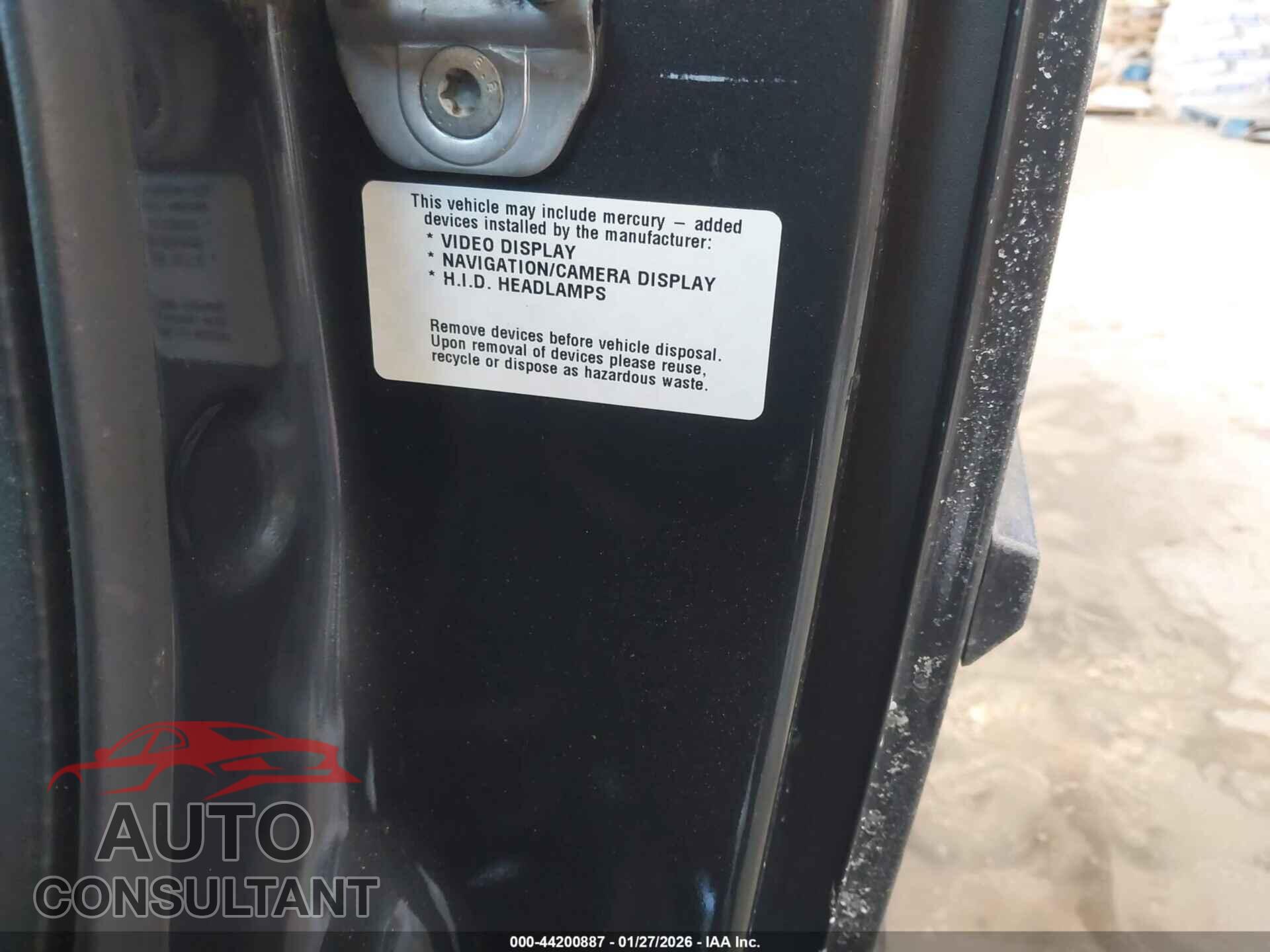 DODGE GRAND CARAVAN 2011 - 2D4RN3DG5BR678384