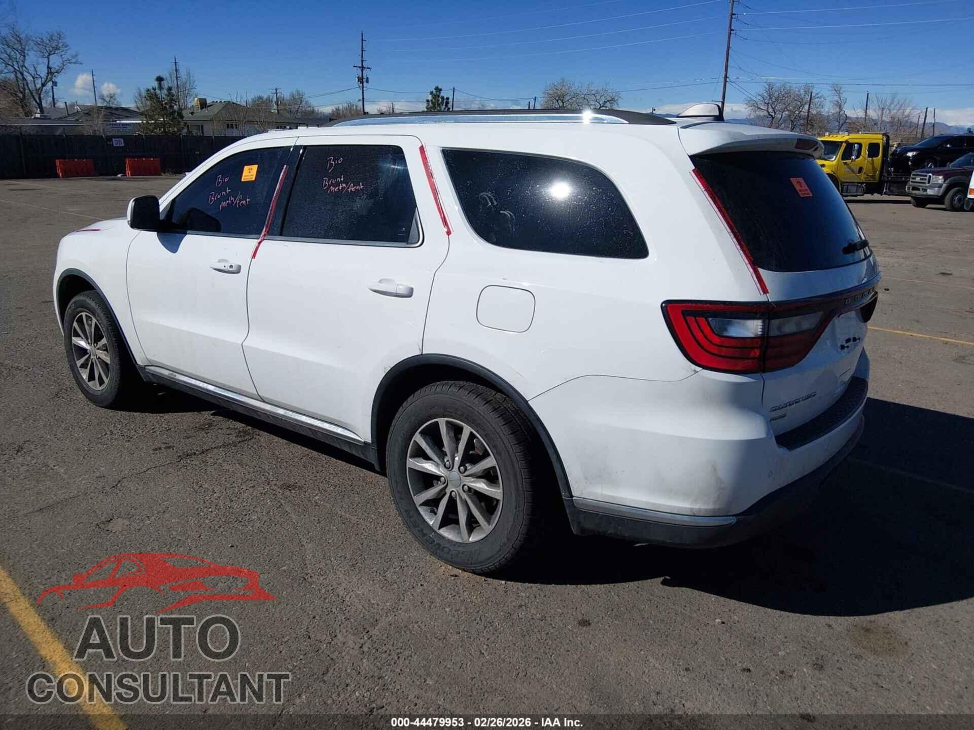 DODGE DURANGO 2014 - 1C4RDJDG0EC391178