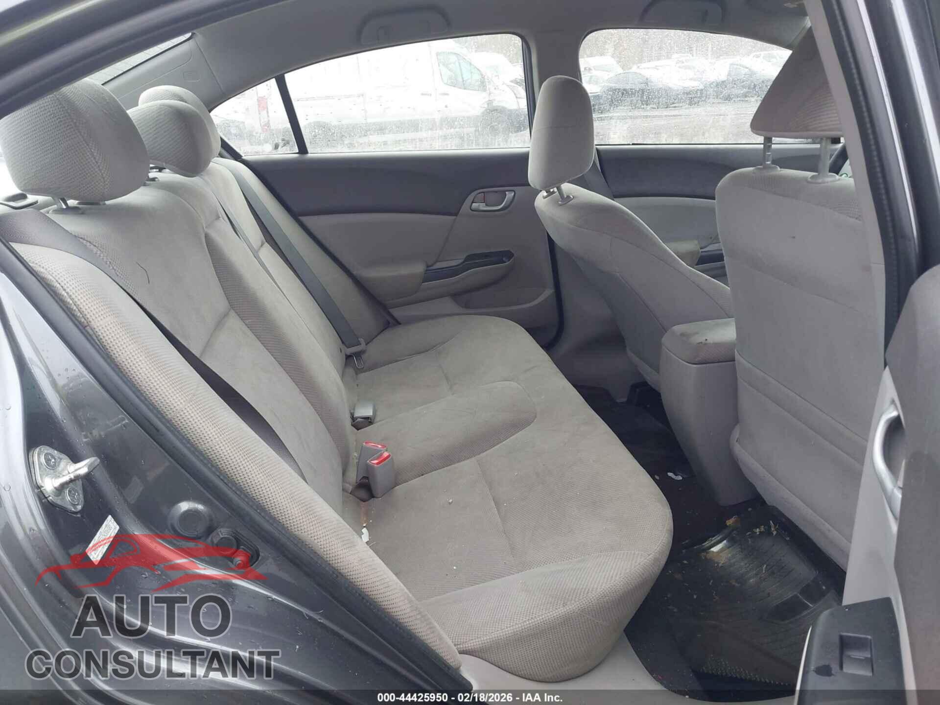 HONDA CIVIC 2012 - 2HGFB2F51CH306581