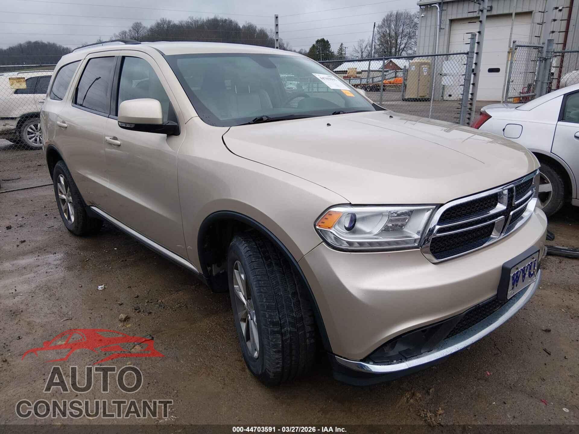 DODGE DURANGO 2014 - 1C4RDJDG8EC475362