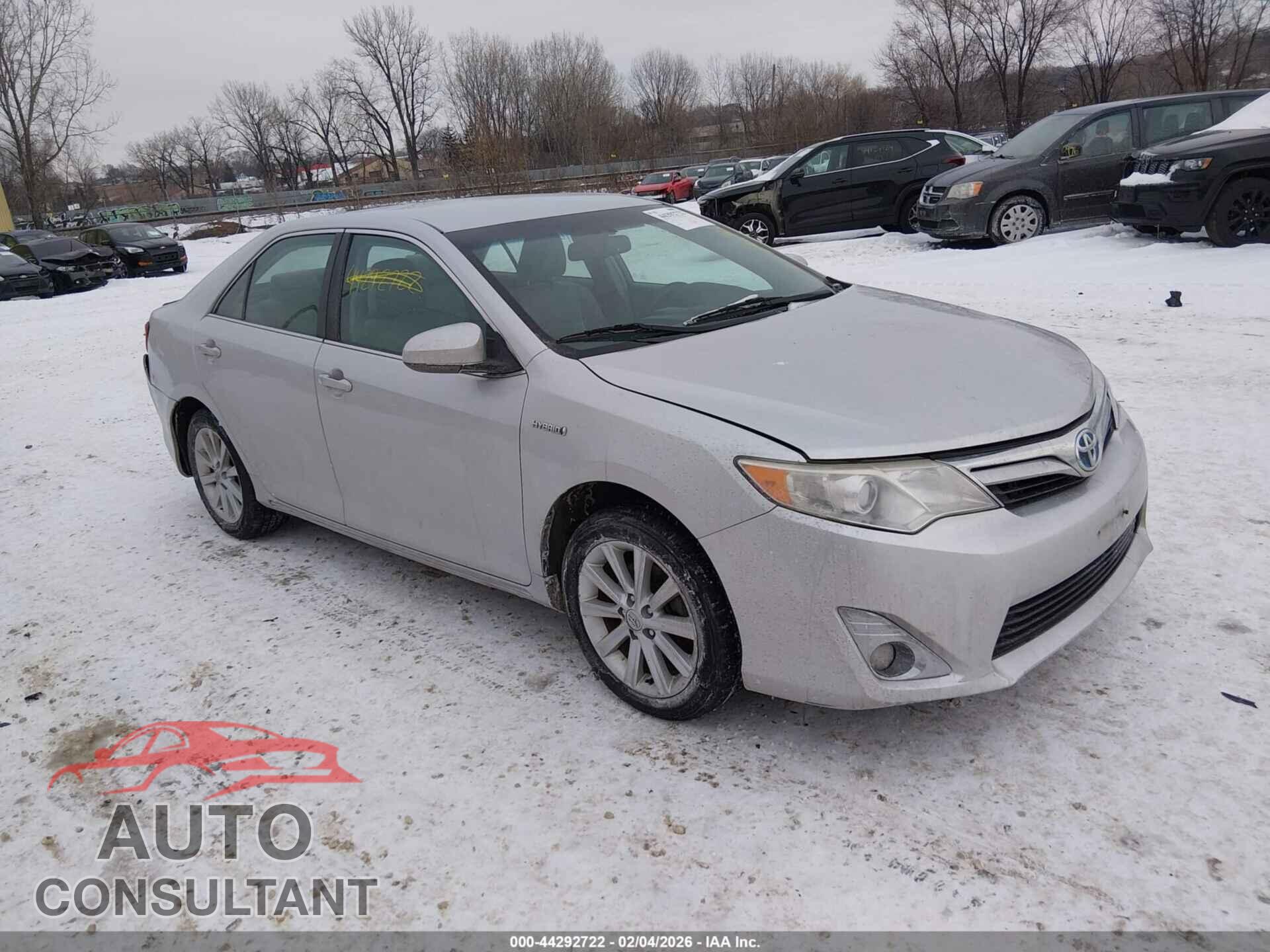 TOYOTA CAMRY HYBRID 2013 - 4T1BD1FK0DU064271