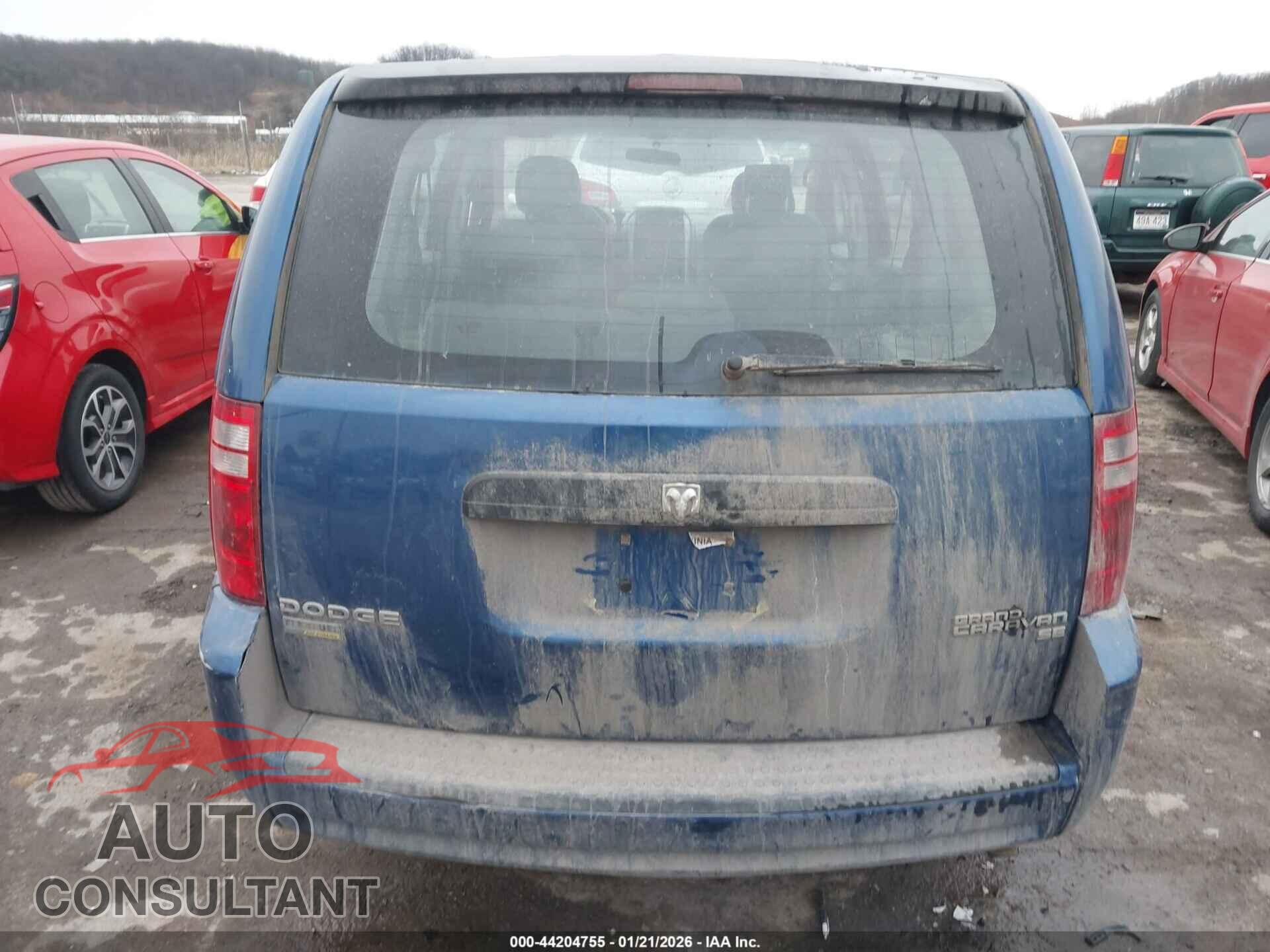DODGE GRAND CARAVAN 2010 - 2D4RN4DE3AR426572