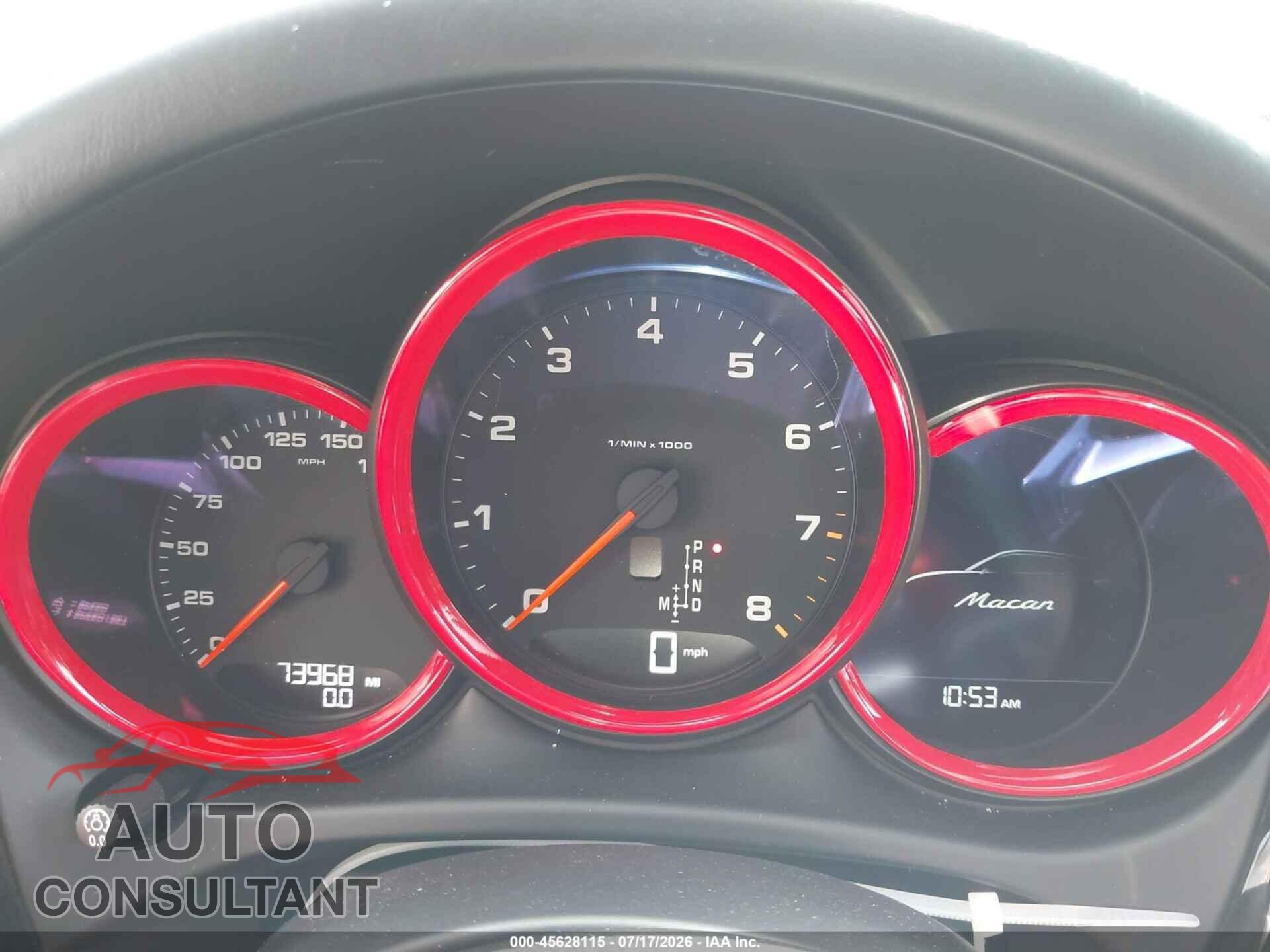 PORSCHE MACAN 2020 - WP1AA2A58LLB04101
