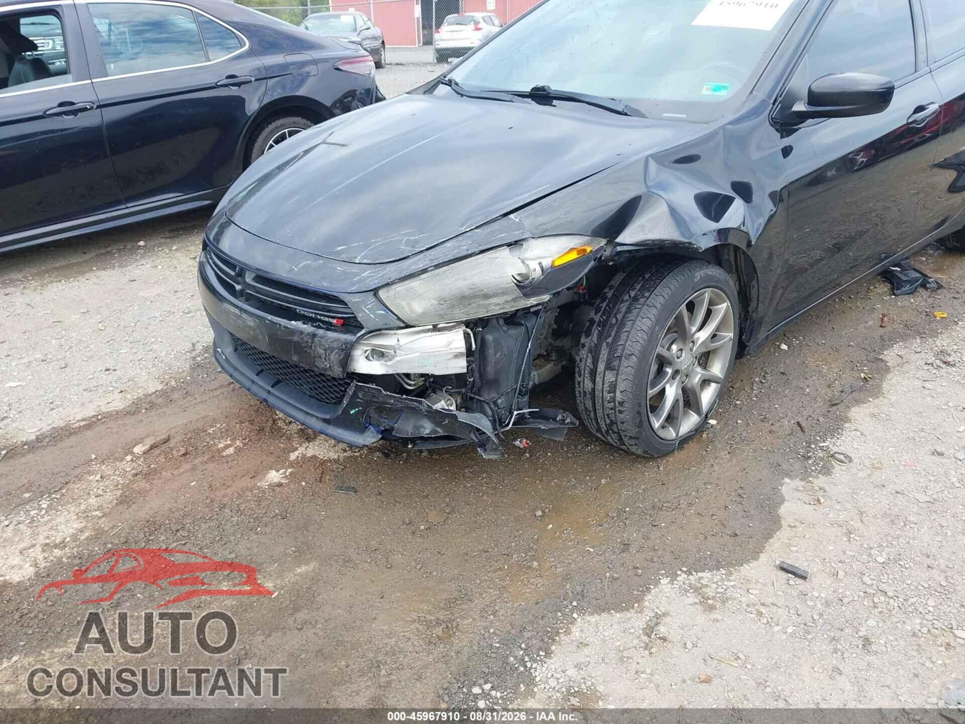 DODGE DART 2014 - 1C3CDFBBXED740436