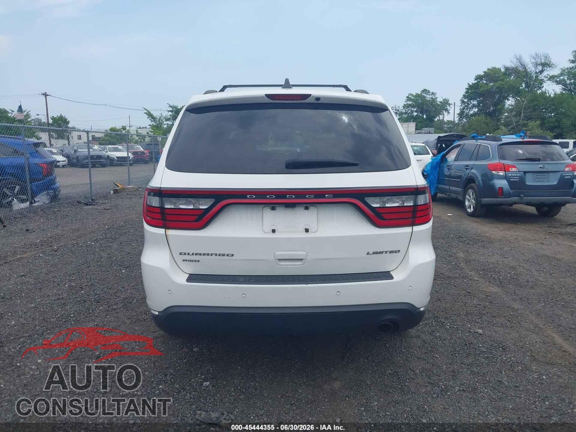 DODGE DURANGO 2014 - 1C4RDJDG1EC462050