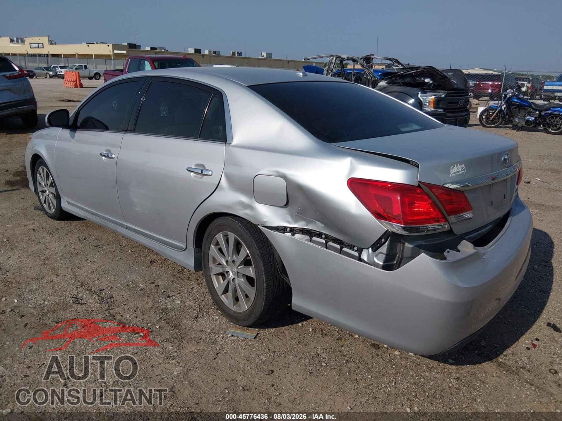 TOYOTA AVALON 2011 - 4T1BK3DB1BU413665