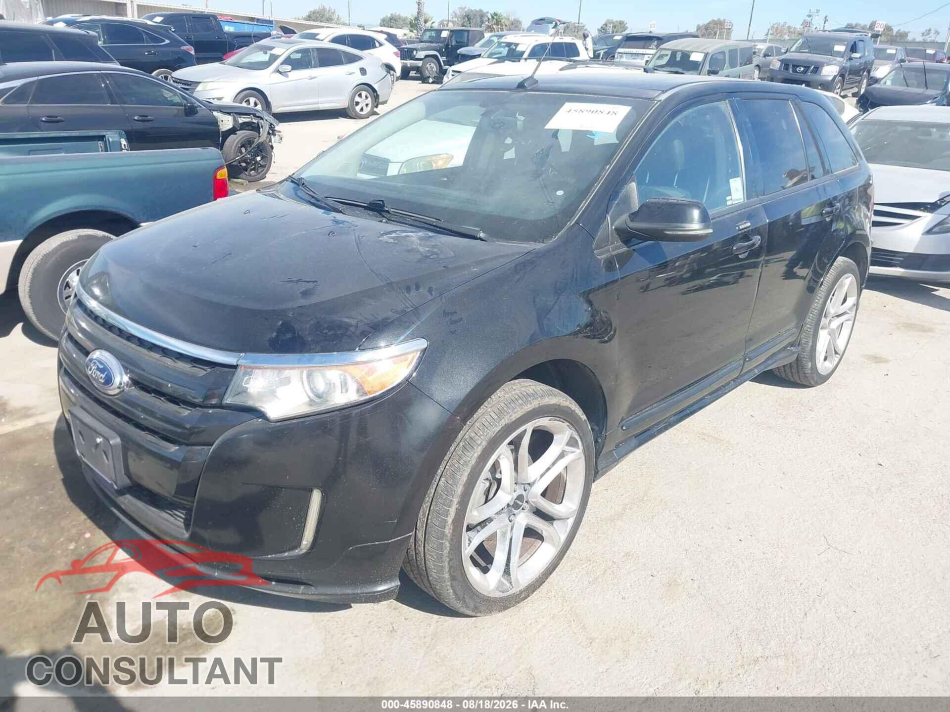 FORD EDGE 2013 - 2FMDK3AK1DBA32310