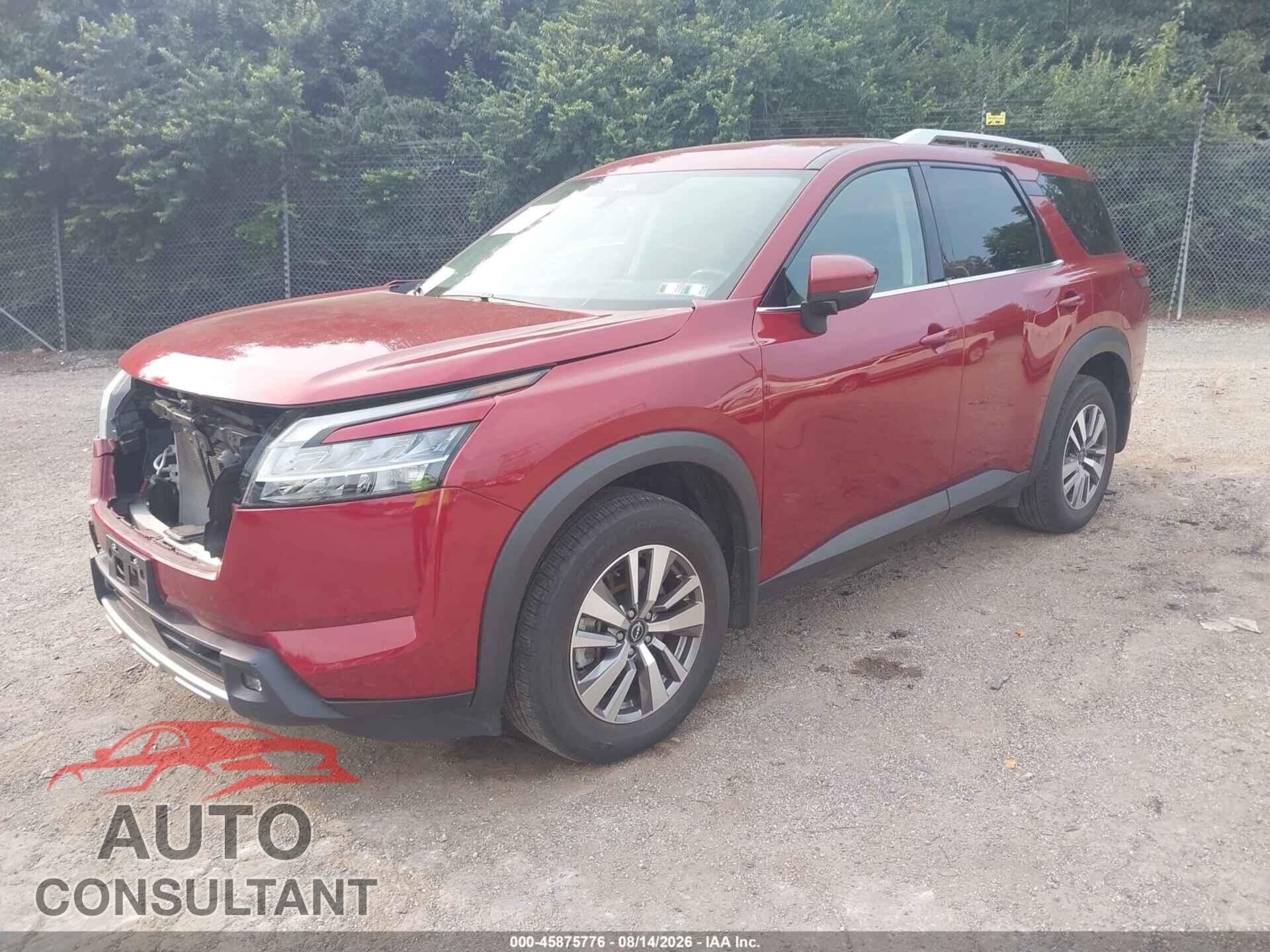 NISSAN PATHFINDER 2022 - 5N1DR3CC8NC271453