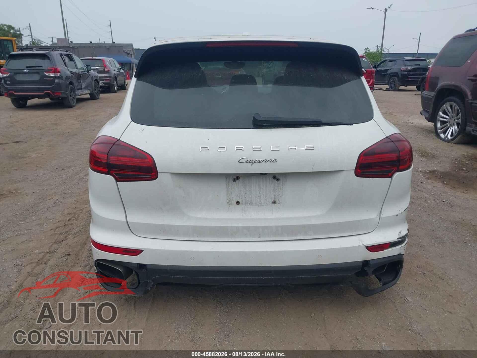 PORSCHE CAYENNE 2017 - WP1AA2A29HKA86887