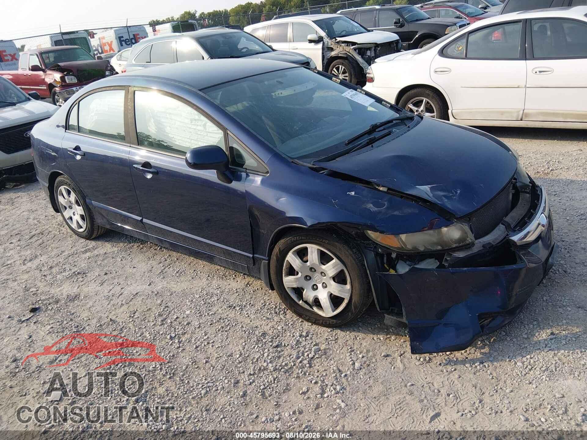 HONDA CIVIC 2010 - 19XFA1F5XAE086183