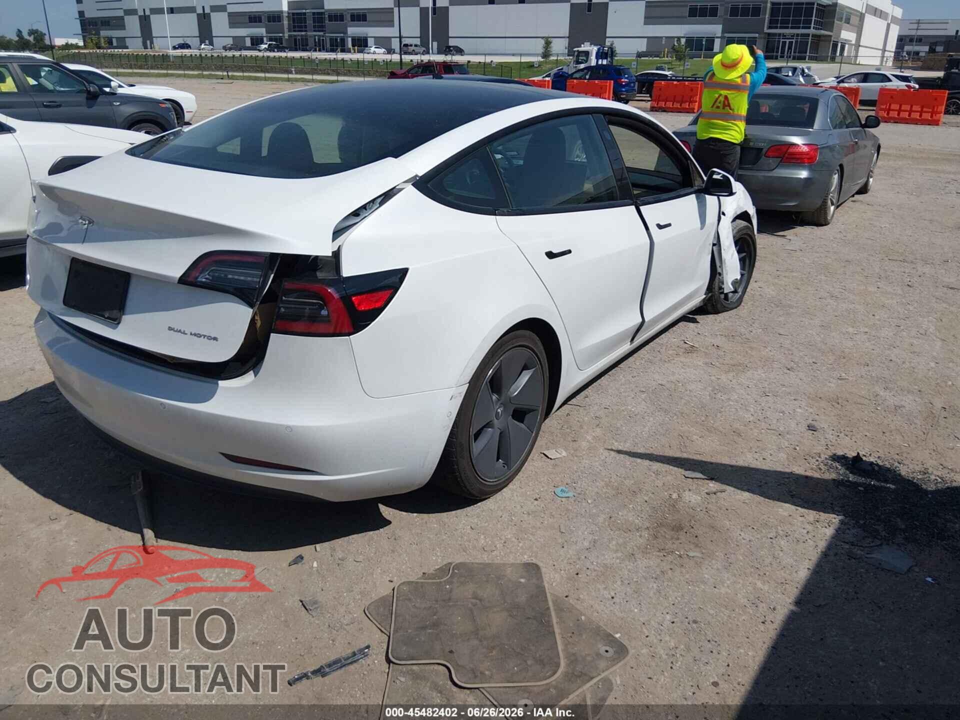 TESLA MODEL 3 2021 - 5YJ3E1EB6MF915540