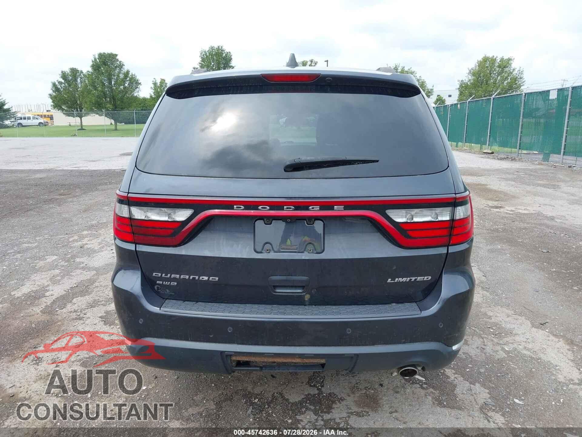 DODGE DURANGO 2016 - 1C4RDJDG8GC460153