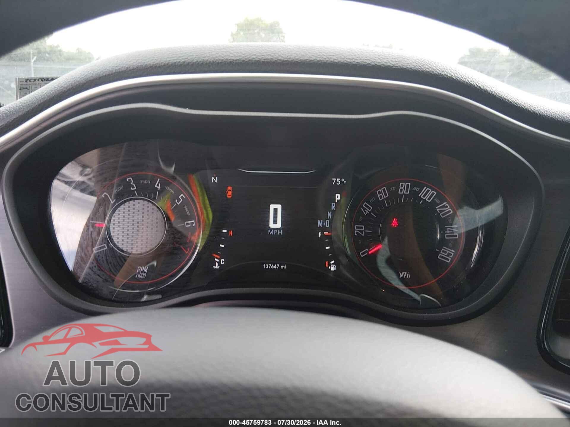 DODGE CHALLENGER 2017 - 2C3CDZAG4HH594783