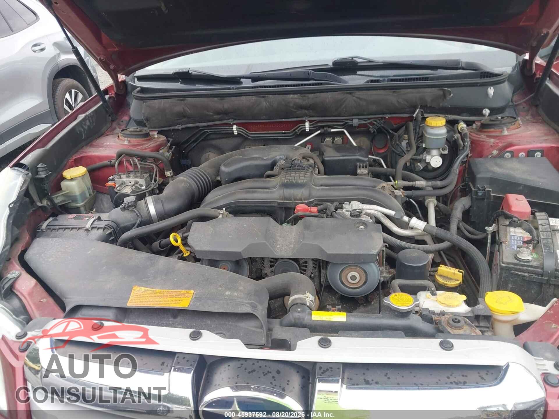 SUBARU OUTBACK 2014 - 4S4BRBLC2E3202940