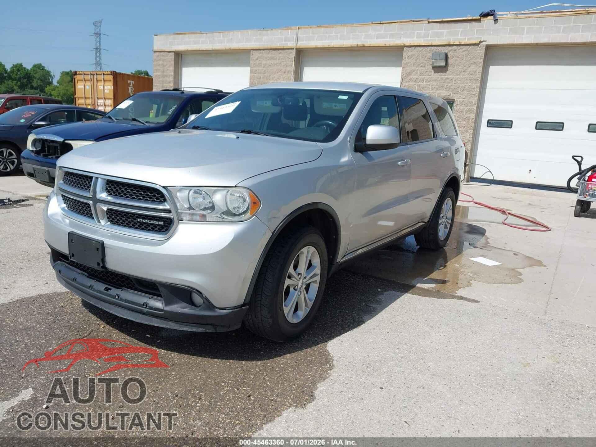 DODGE DURANGO 2012 - 1C4RDJAG0CC213126
