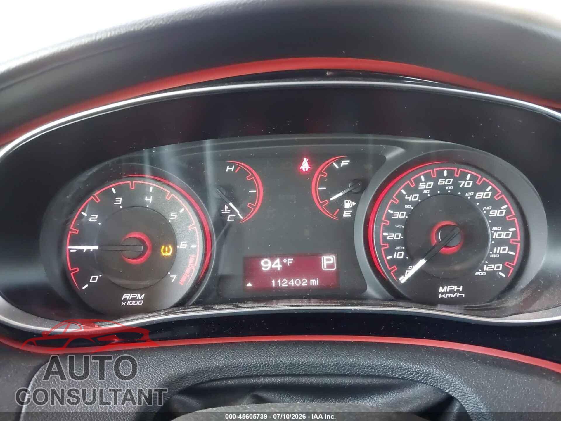 DODGE DART 2015 - 1C3CDFBB3FD281848
