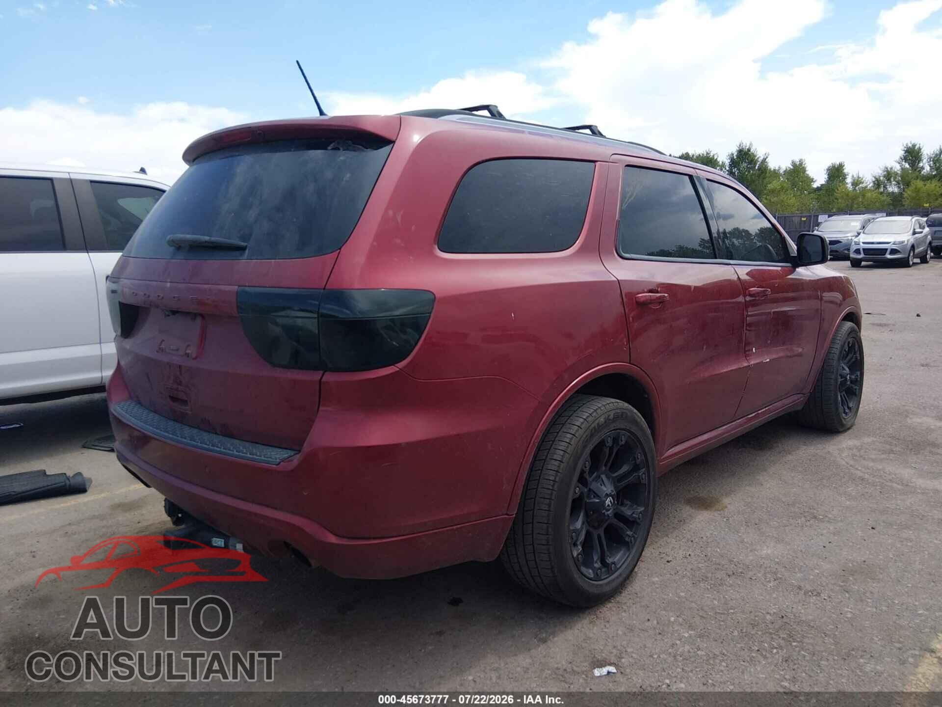 DODGE DURANGO 2013 - 1C4SDJDTXDC614436