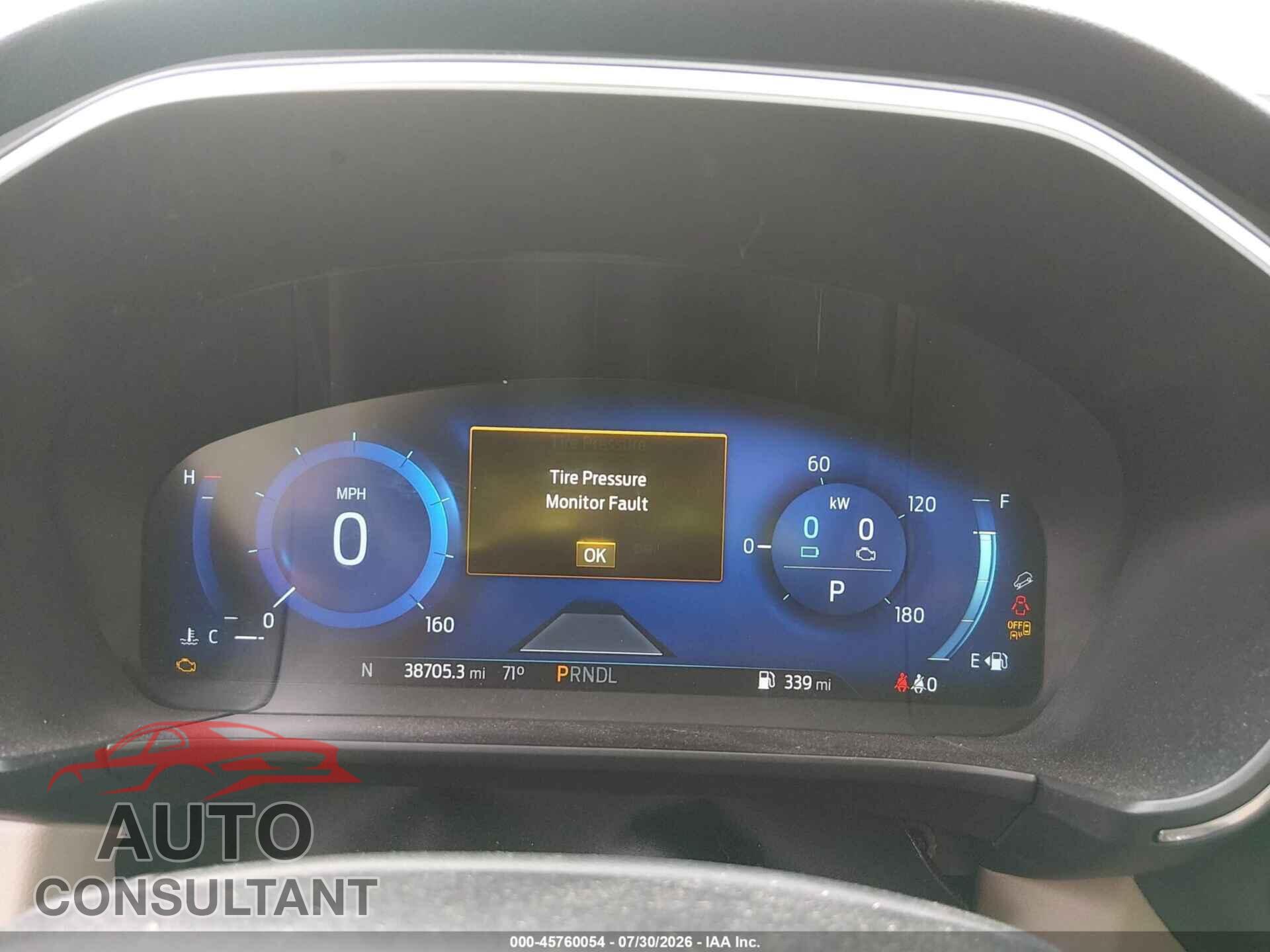 FORD ESCAPE 2020 - 1FMCU9DZ7LUA49087