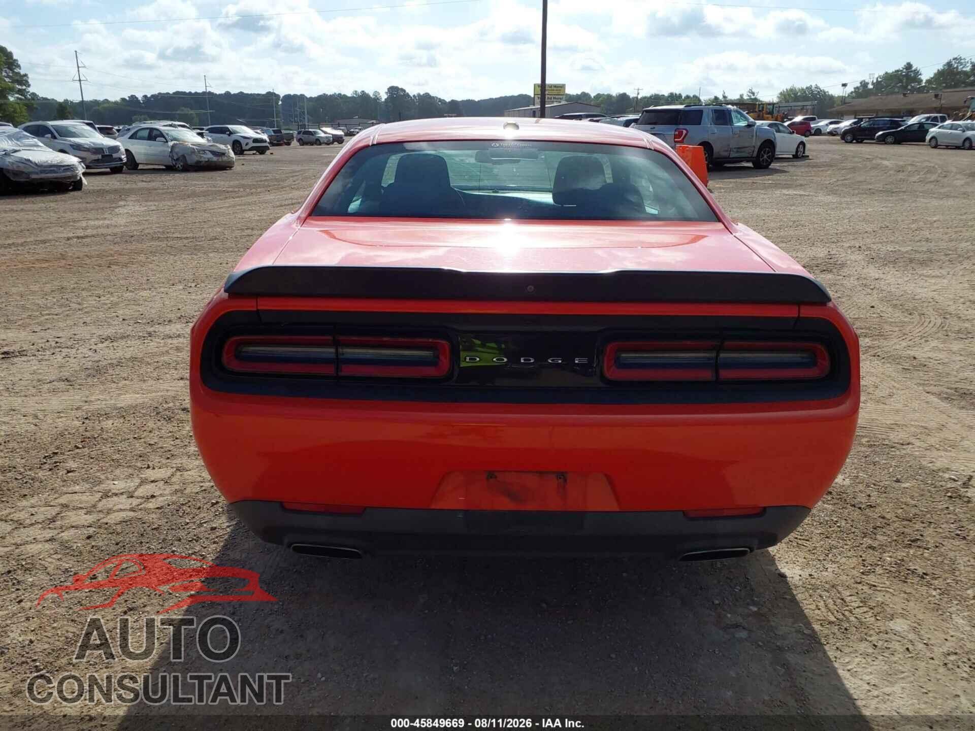 DODGE CHALLENGER 2017 - 2C3CDZAG3HH502403
