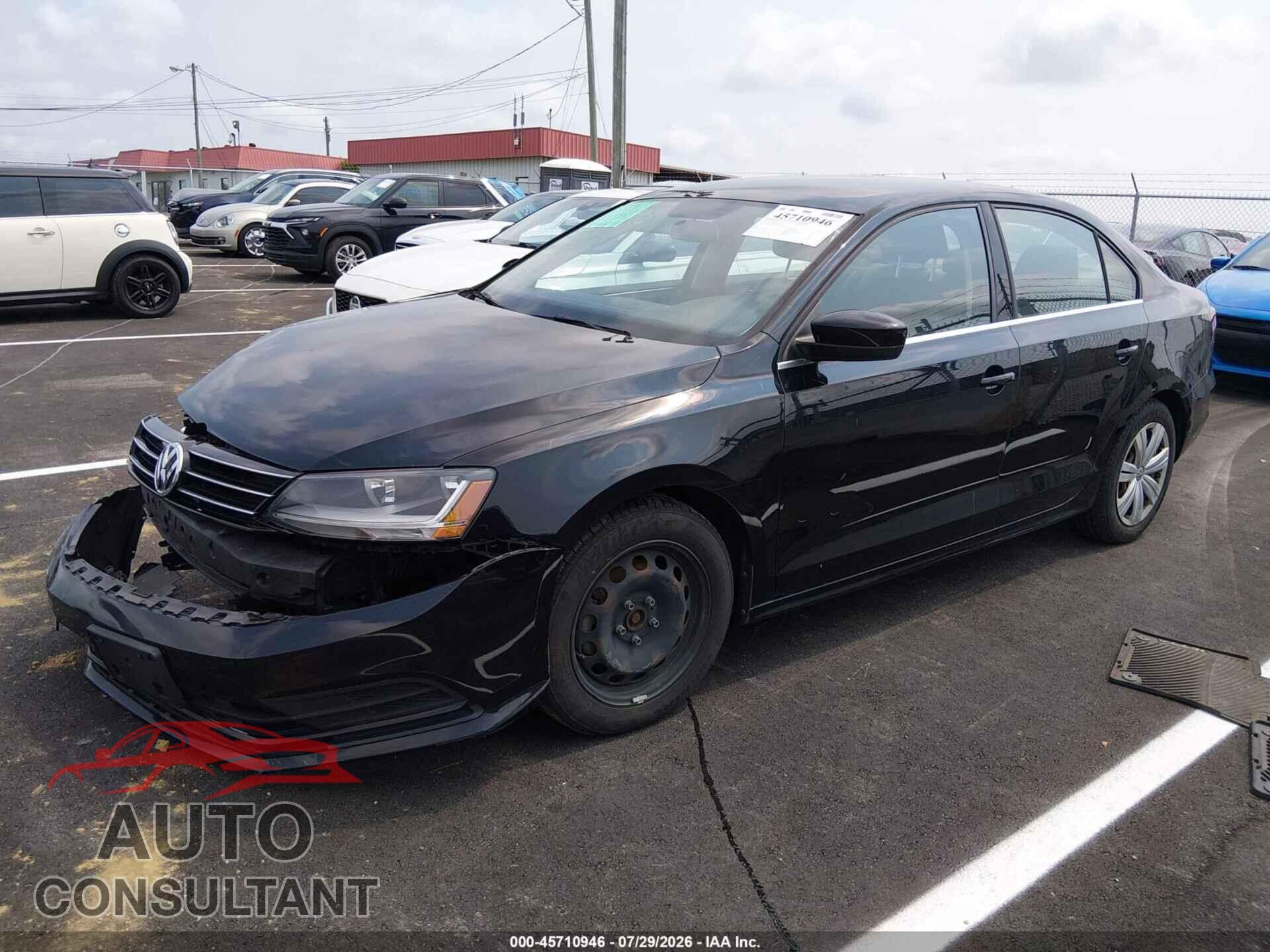 VOLKSWAGEN JETTA 2017 - 3VW2B7AJ1HM364310