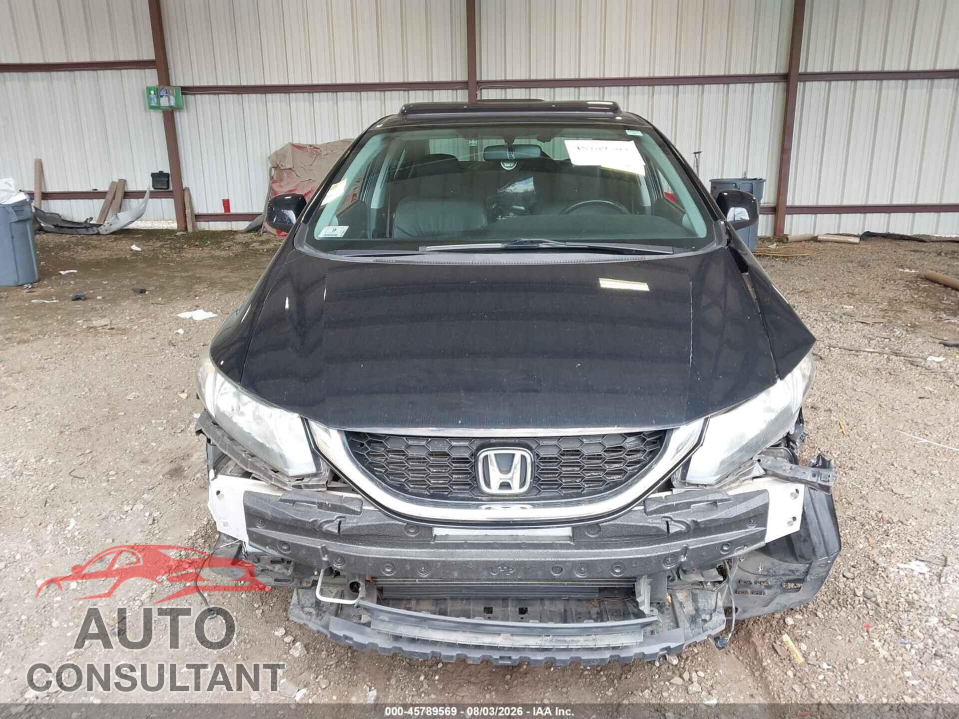 HONDA CIVIC 2013 - 19XFB2F94DE023140