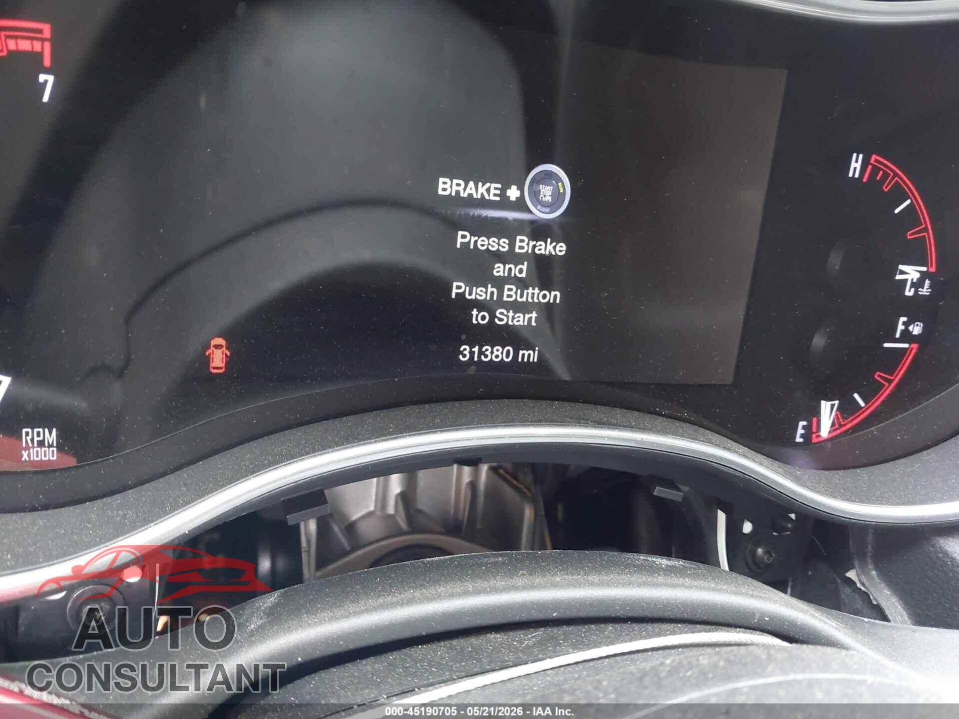 DODGE DURANGO 2020 - 1C4RDJFG1LC431780