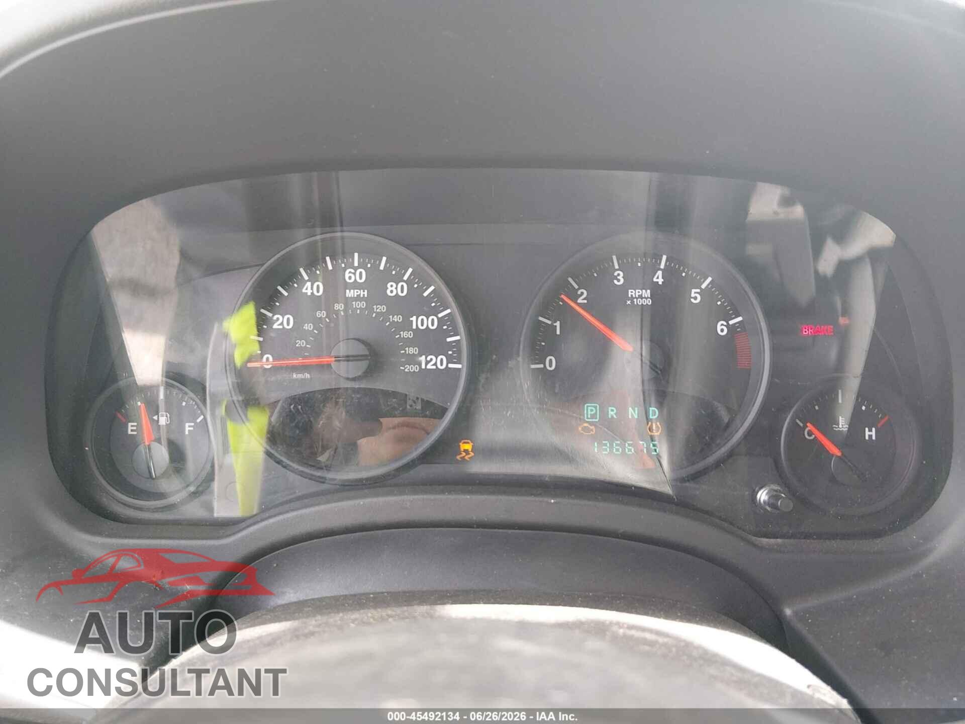 JEEP COMPASS 2012 - 1C4NJCBA2CD716373