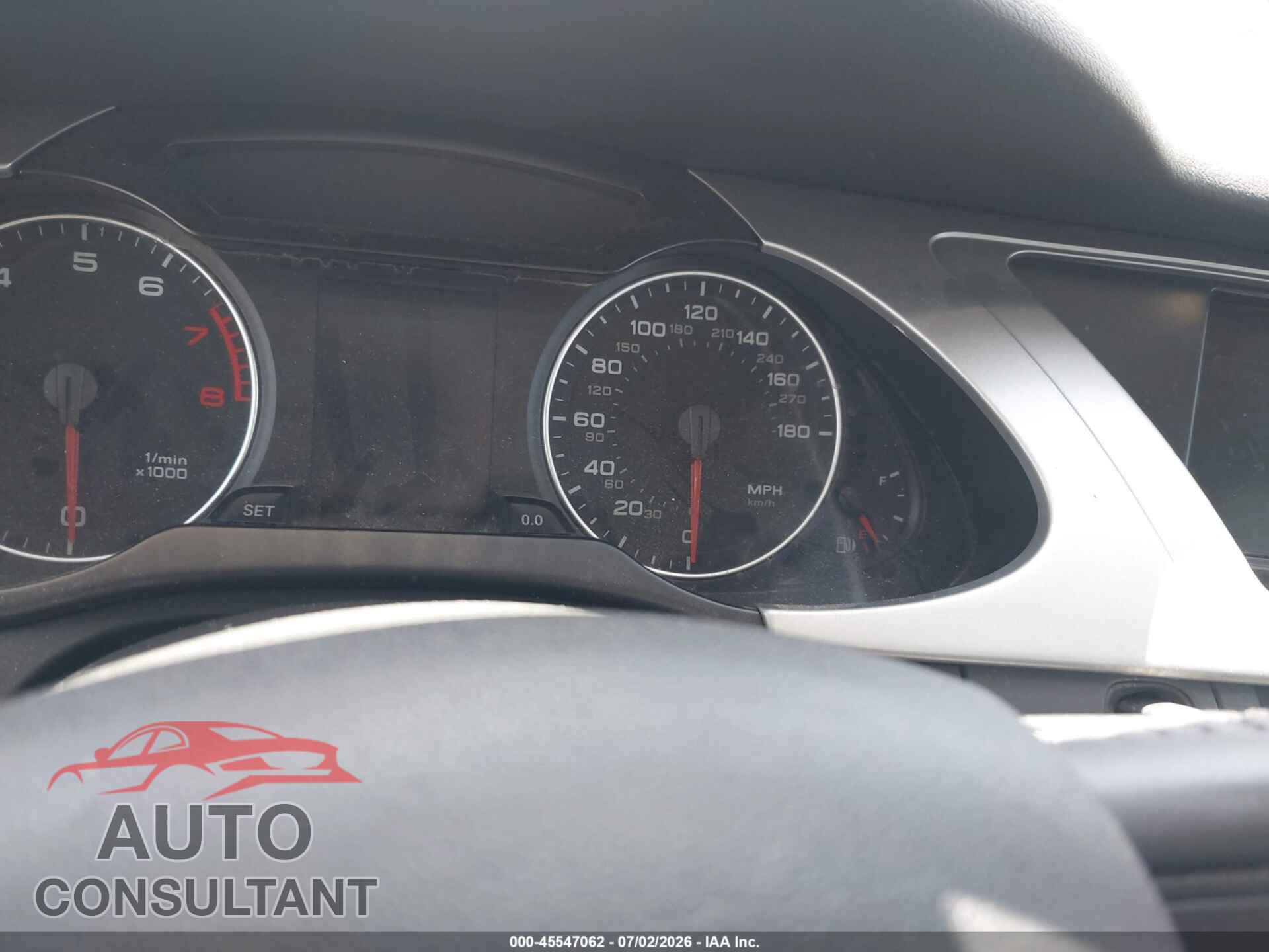 AUDI A4 2009 - WAUGF78K39A101257
