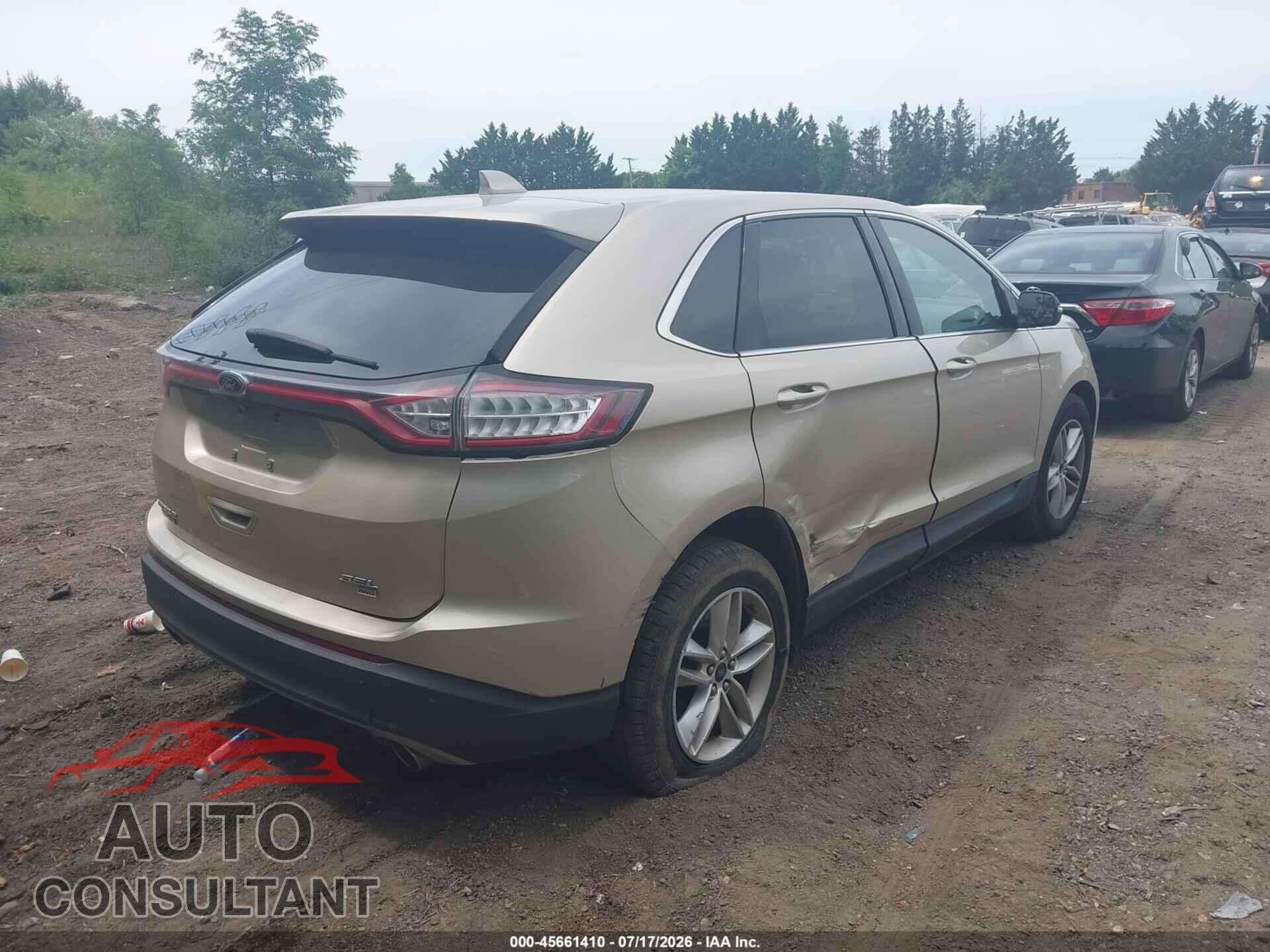 FORD EDGE 2017 - 2FMPK4J86HBC17112